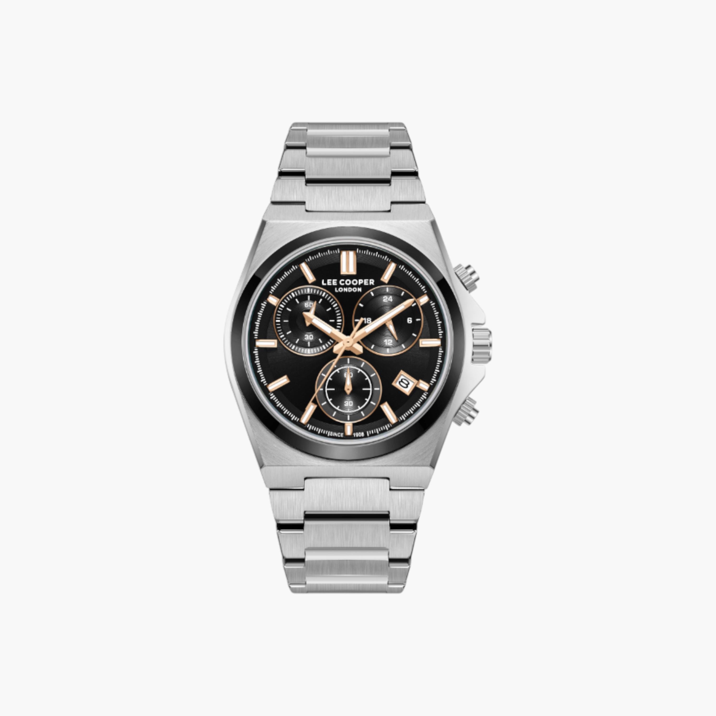 Lee Cooper Chronograph Men's Steel Watch-men-watchesandjewellery-watches-image-1