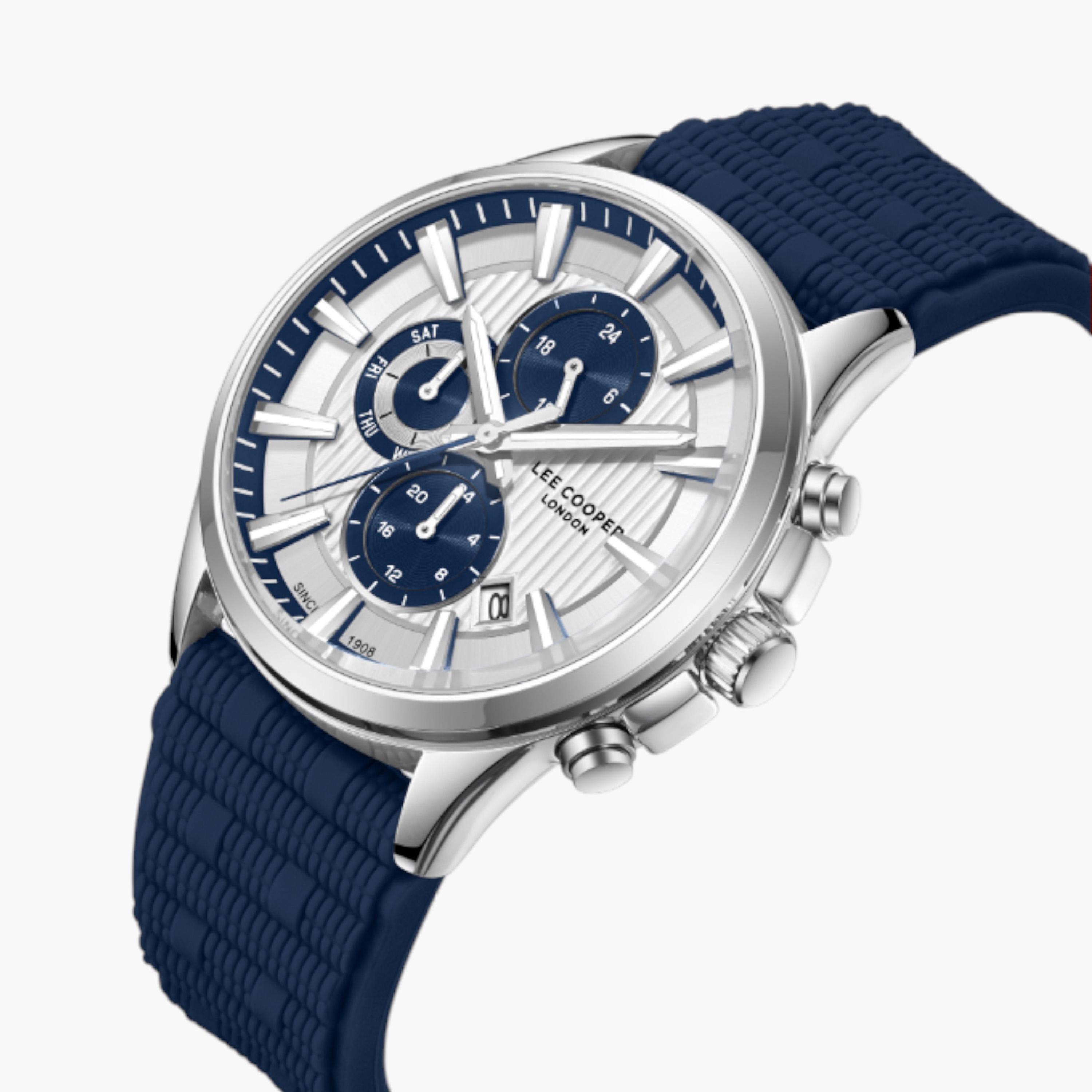 Lee Cooper Multi-Function Watch, Silicone Strap-men-watchesandjewellery-watches-image-2