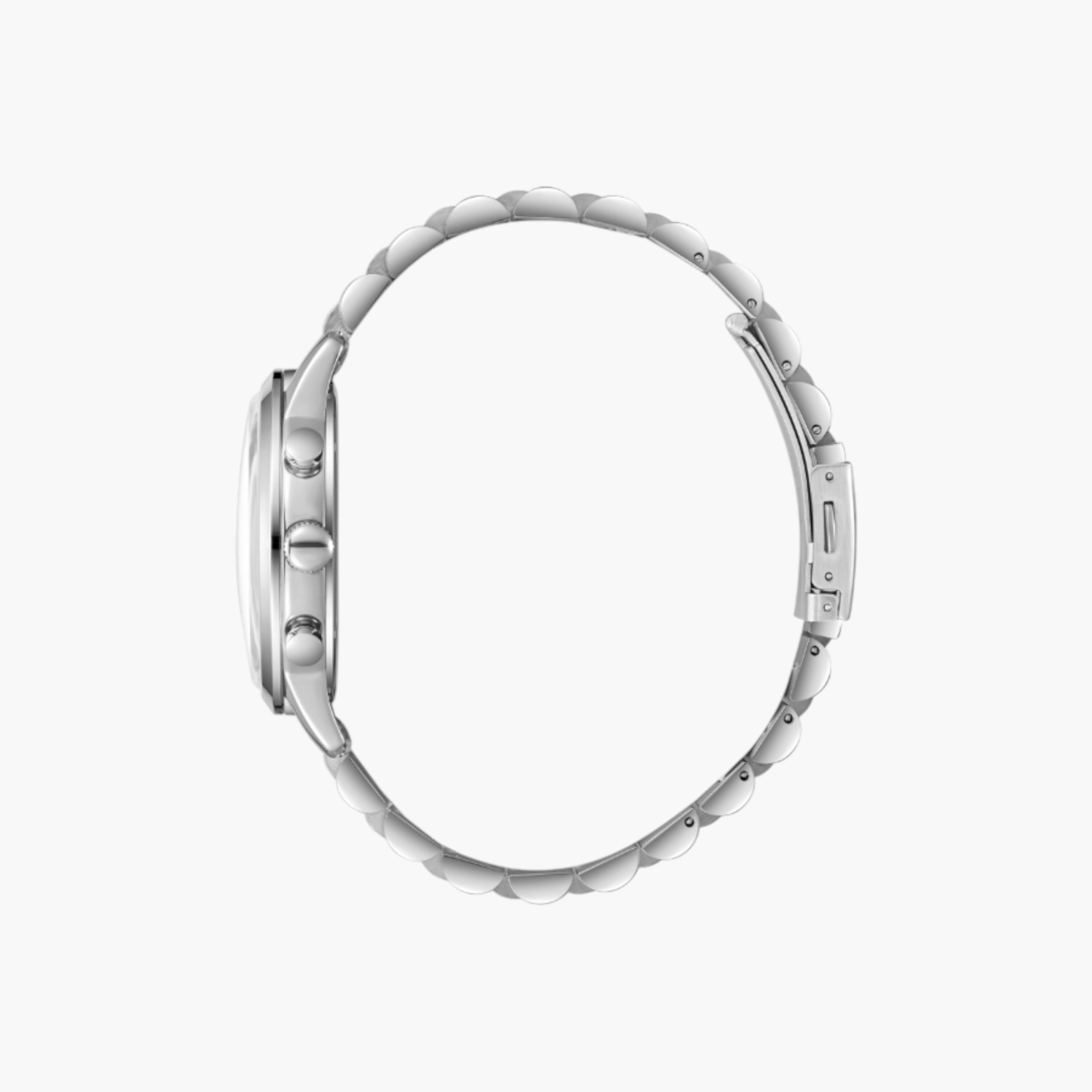 Lee Cooper Silver Stainless Steel Chronograph Watch-men-watchesandjewellery-watches-image-3