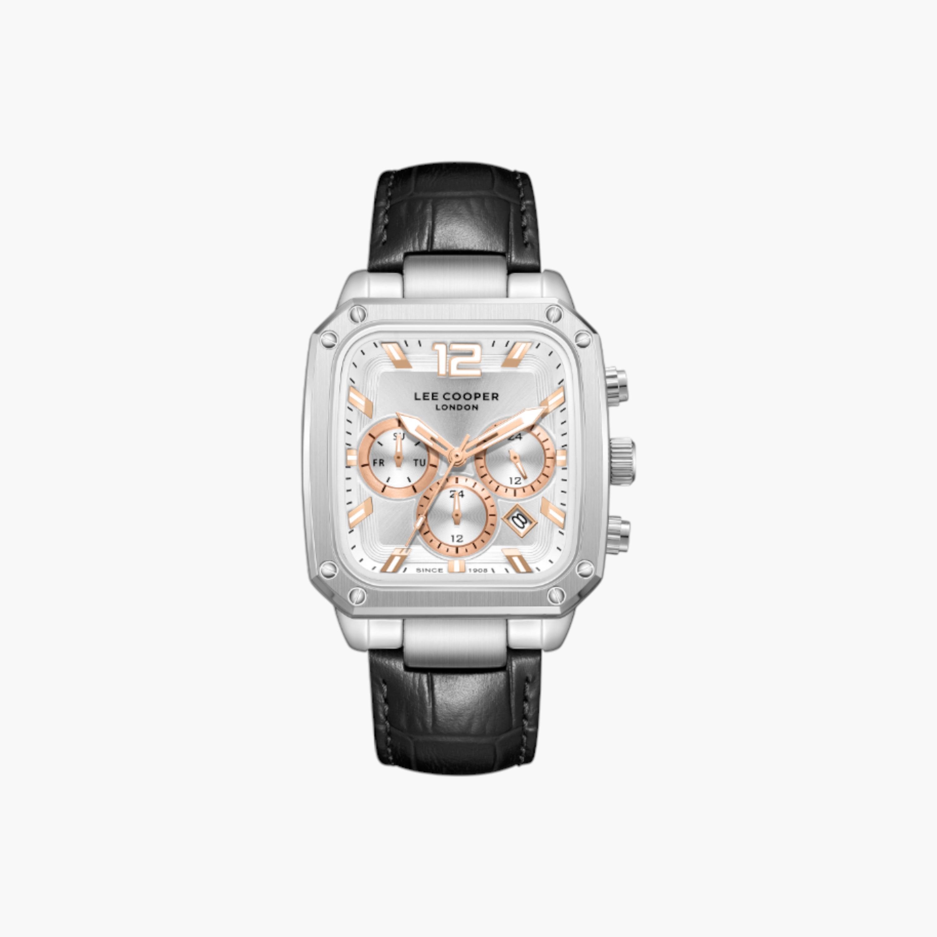 Lee Cooper Square Multifunction Men's Wristwatch-men-watchesandjewellery-watches-image-1