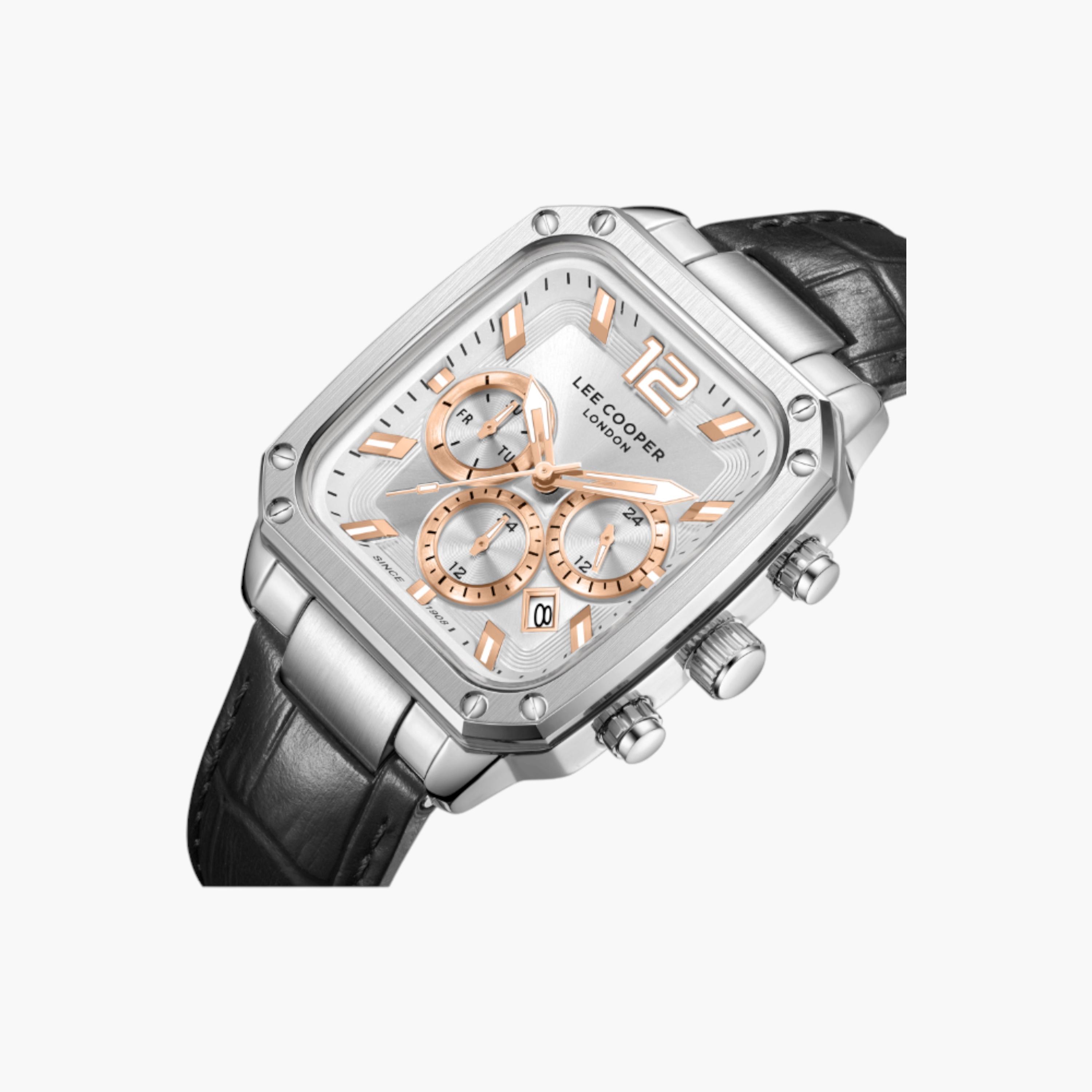 Lee Cooper Square Multifunction Men's Wristwatch-men-watchesandjewellery-watches-image-4