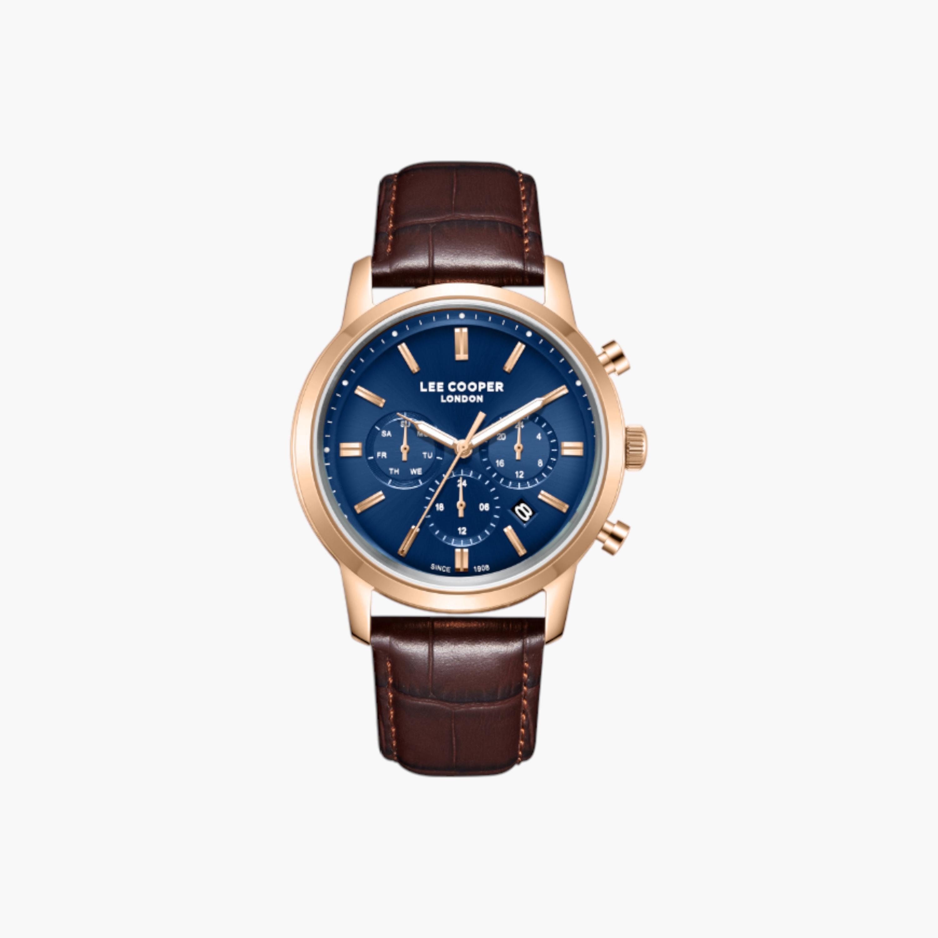 Lee Cooper Men's Multi-Function Leather Watch-men-watchesandjewellery-watches-image-1