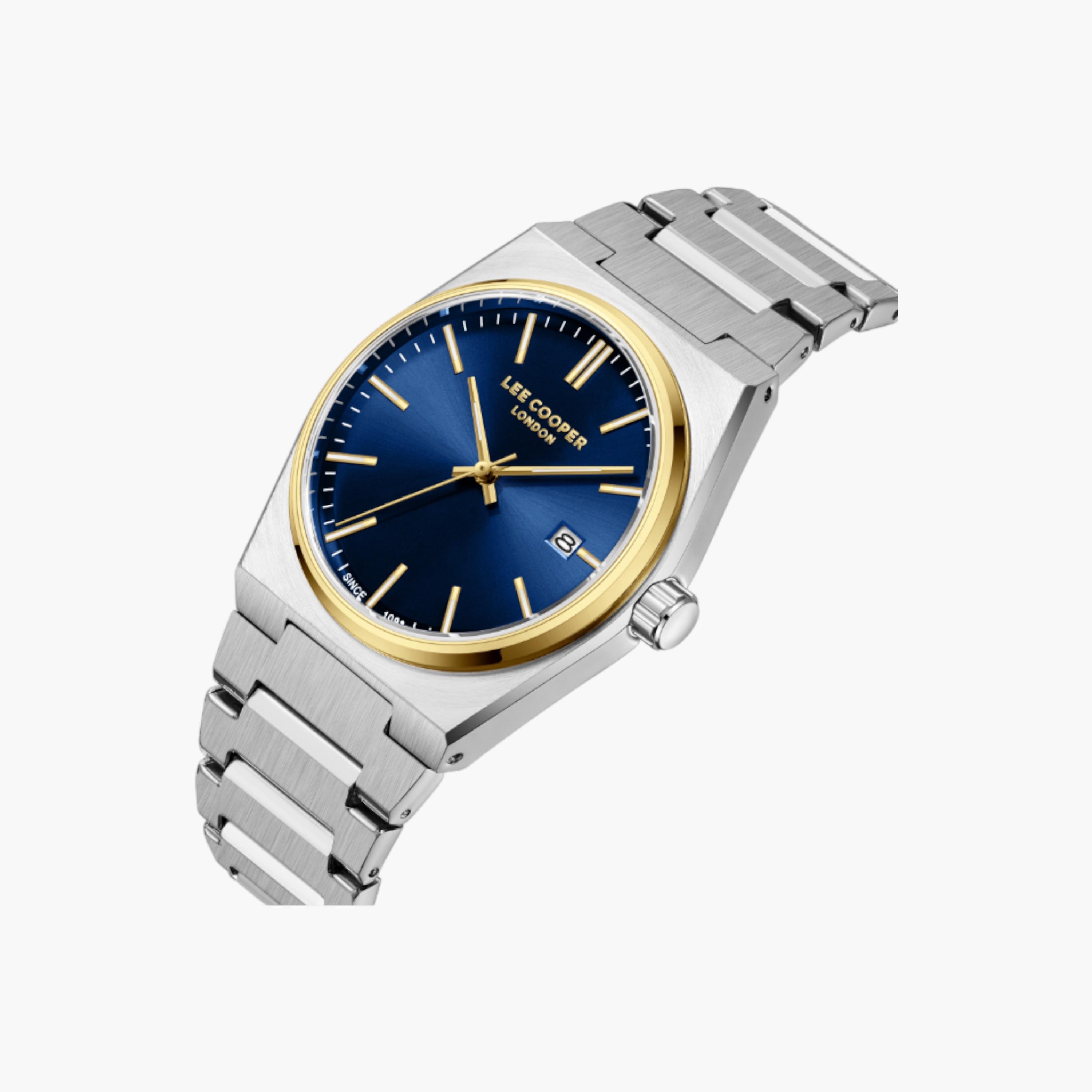Lee Cooper Men's Analog Watch, Blue Dial-men-watchesandjewellery-watches-image-2