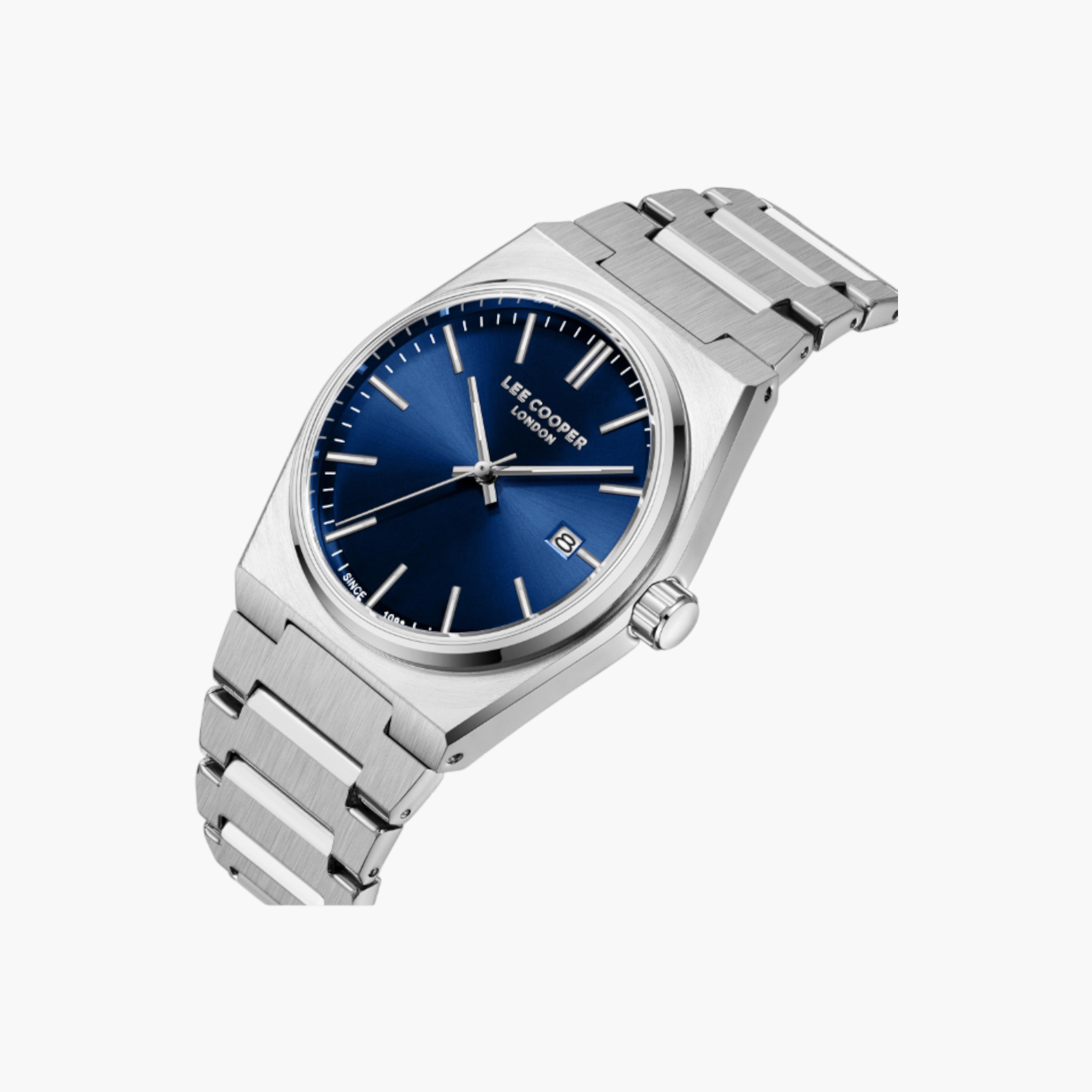 Lee Cooper Silver Metal Men's Watch-men-watchesandjewellery-watches-image-2