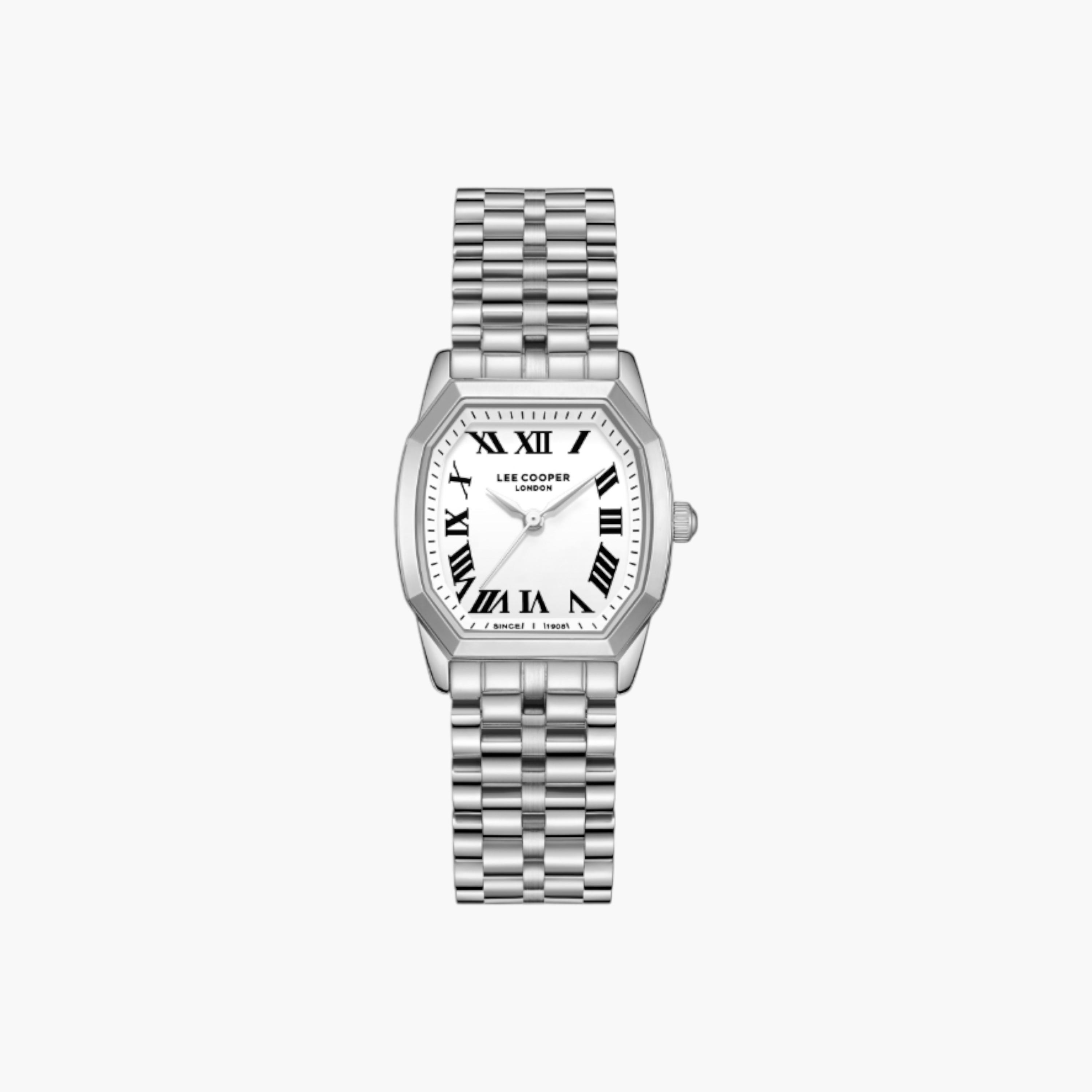 لي كوبر ساعة نسائية فضية تناظرية-women-watchesandjewellery-watches-image-1