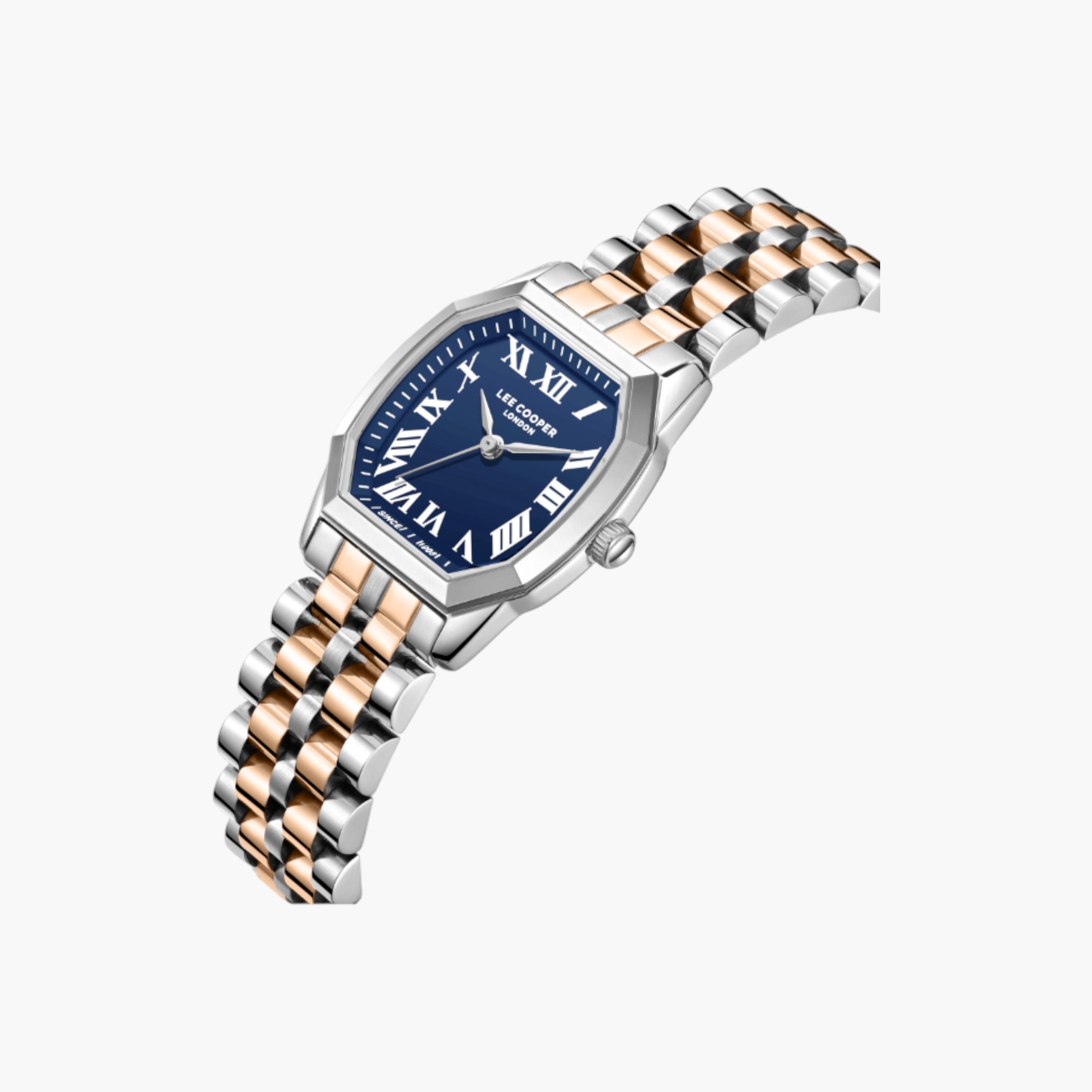 Lee Cooper Tonneau Dial Women's Watch, Two-Tone Metal-women-watchesandjewellery-watches-image-2