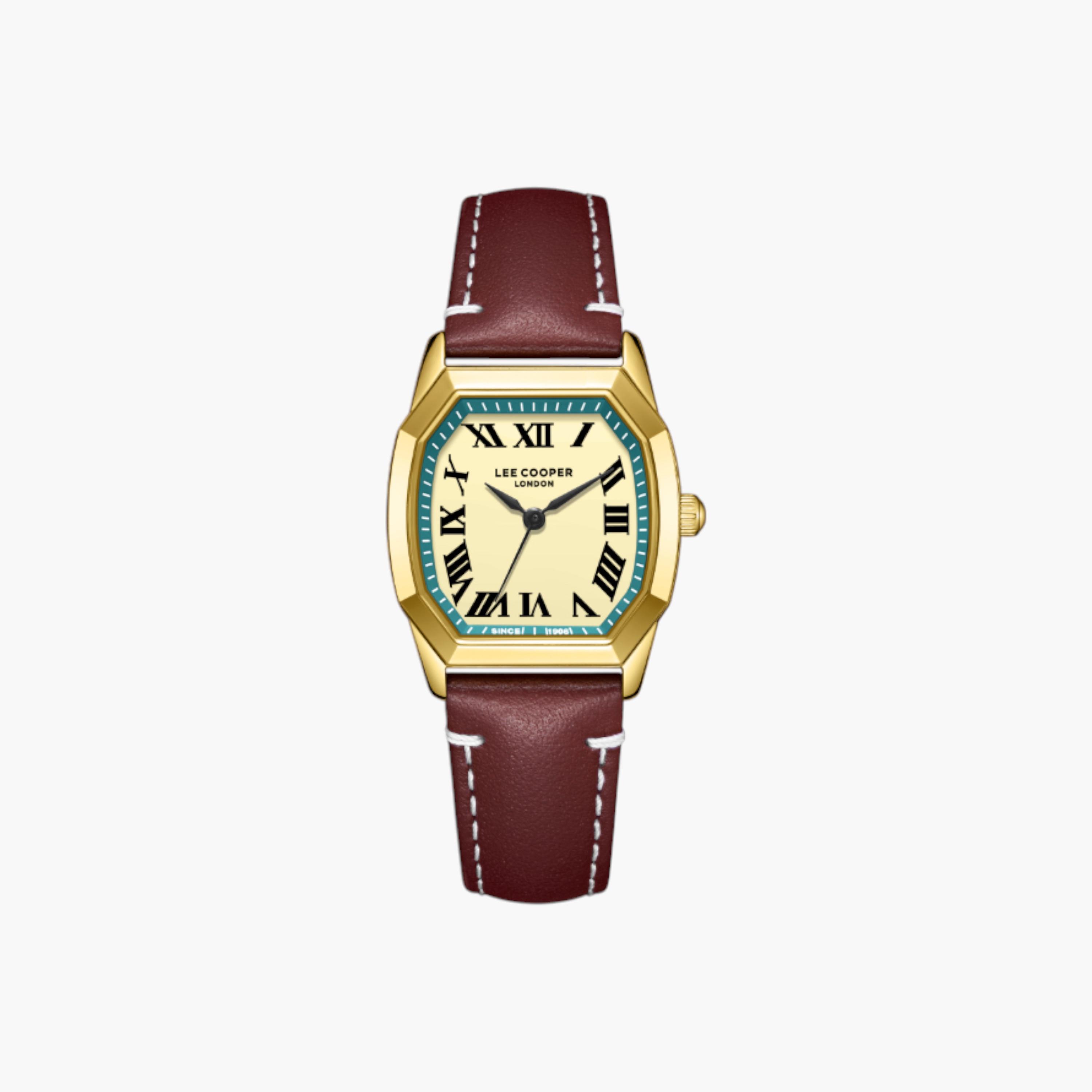Lee Cooper Gold Tone Analogue Watch-women-watchesandjewellery-watches-image-1