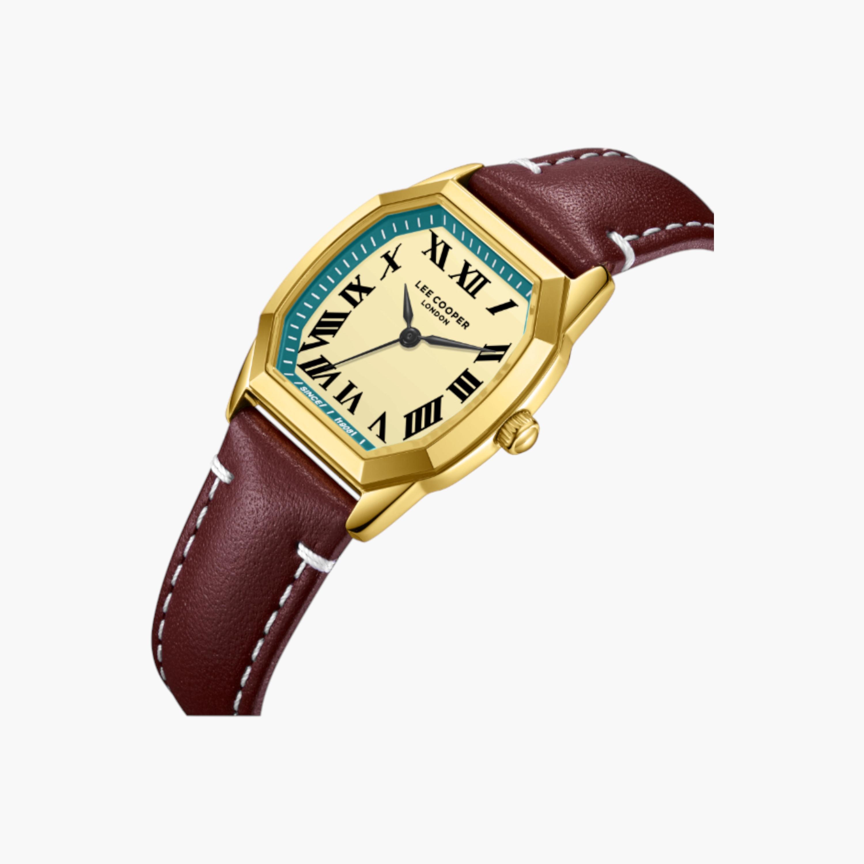 Lee Cooper Gold Tone Analogue Watch-women-watchesandjewellery-watches-image-2