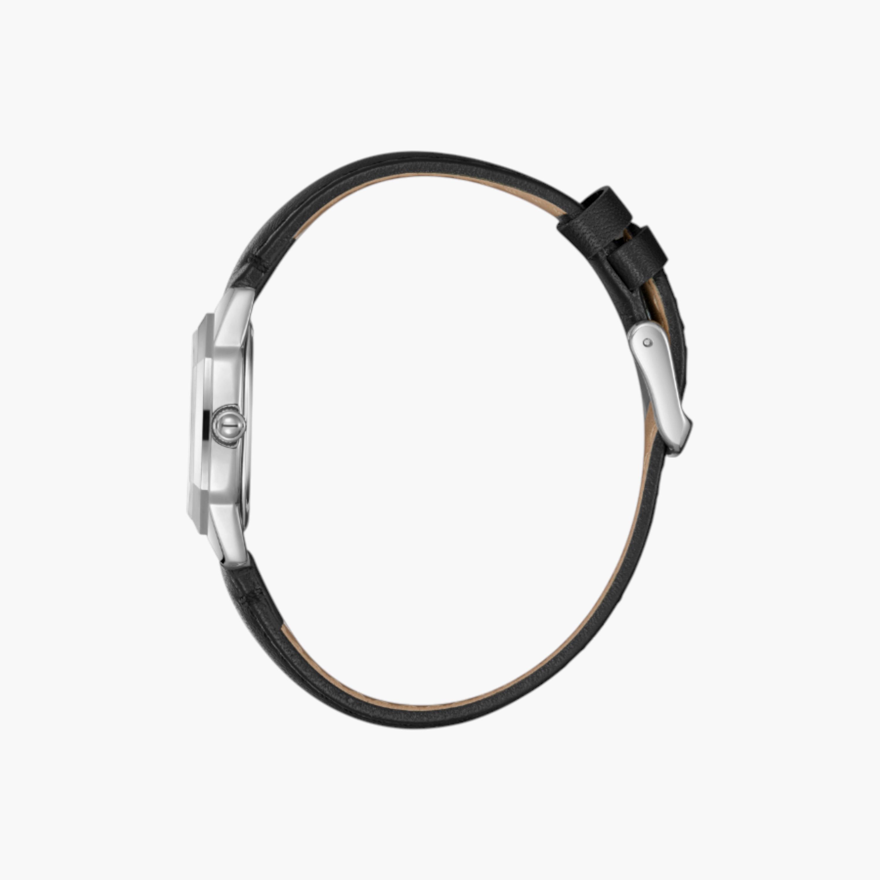 Lee Cooper Black Leather Strap Watch-women-watchesandjewellery-watches-image-3