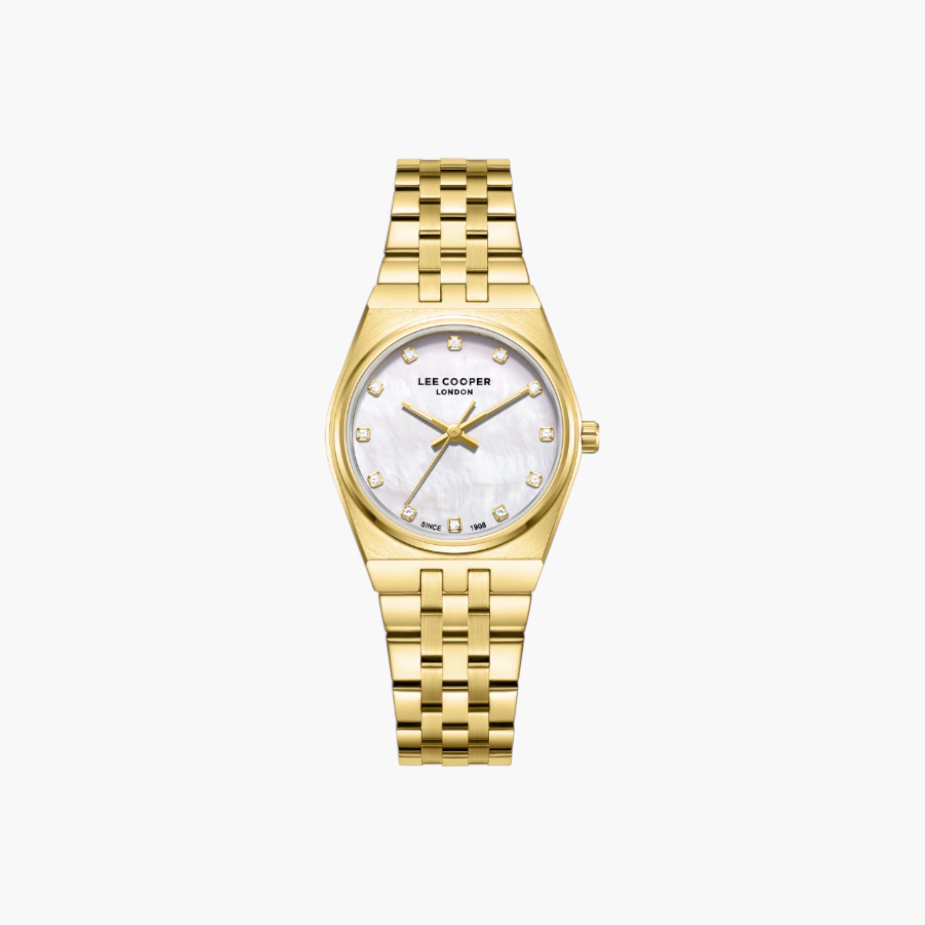Lee Cooper Gold Women's Analogue Watch-women-watchesandjewellery-watches-image-1