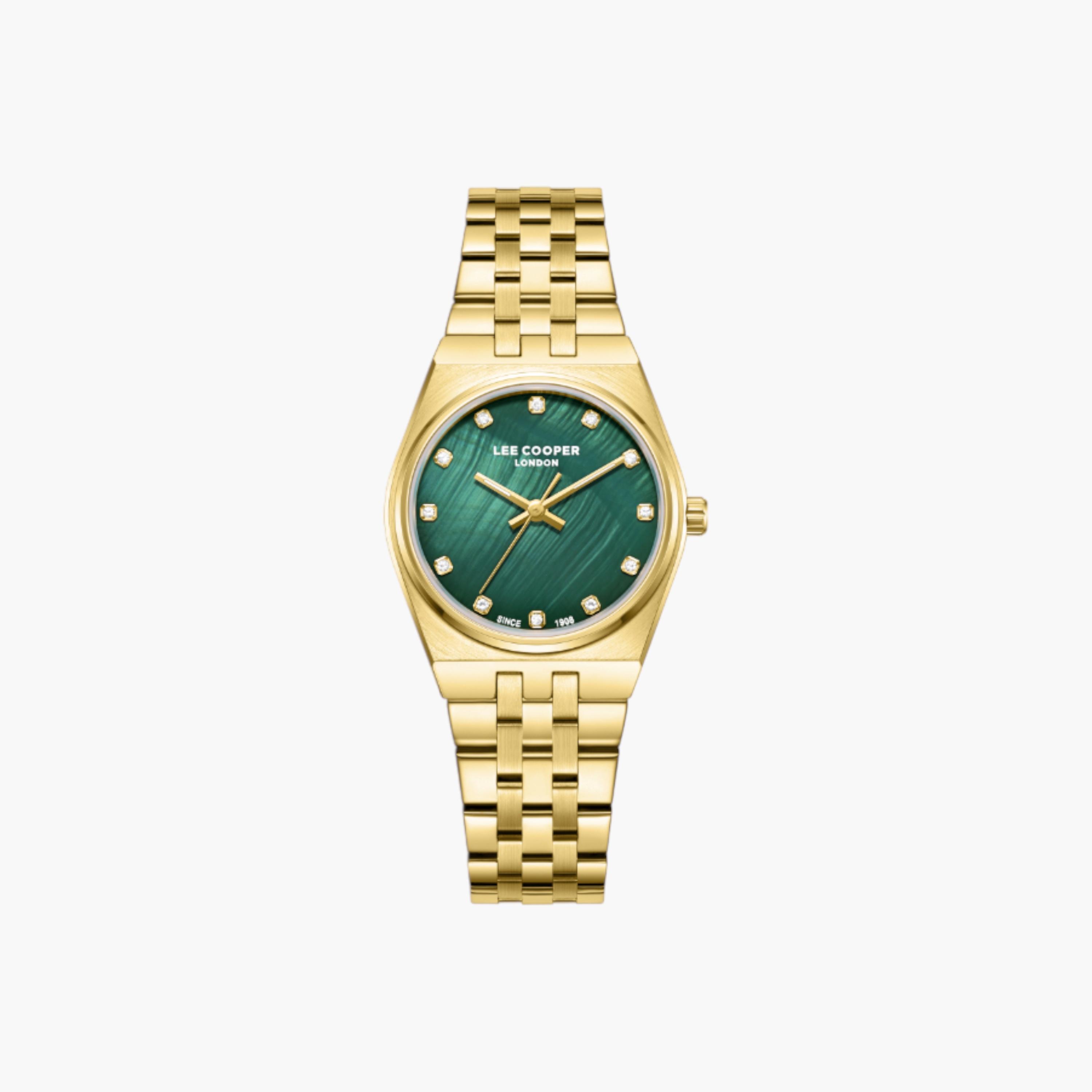Lee Cooper Gold Tone Women's Analogue Watch-women-watchesandjewellery-watches-image-1