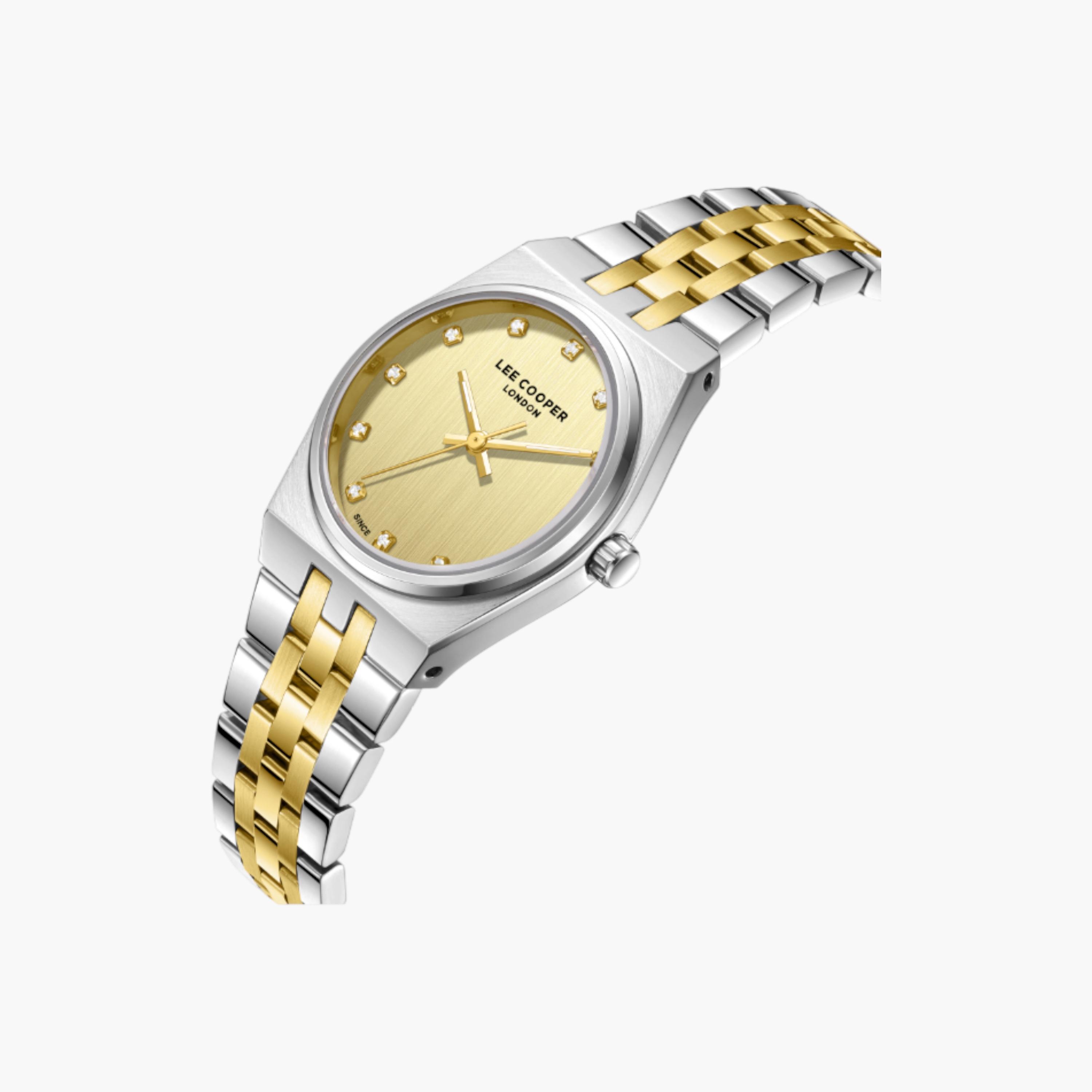 لي كوبر ساعة نسائية تناظرية بلونين-women-watchesandjewellery-watches-image-2