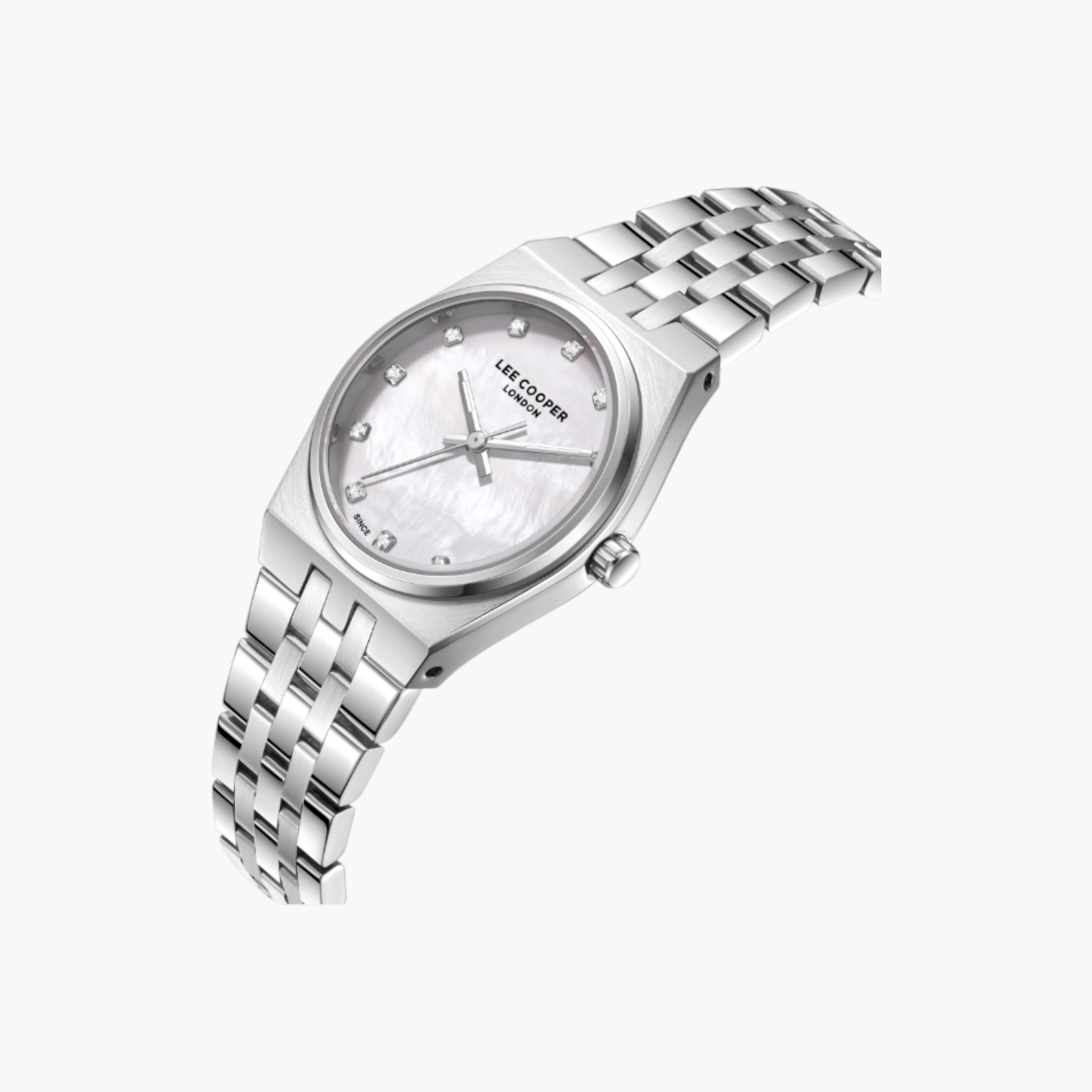 Lee Cooper Silver Metal Women's Analogue Watch-women-watchesandjewellery-watches-image-2