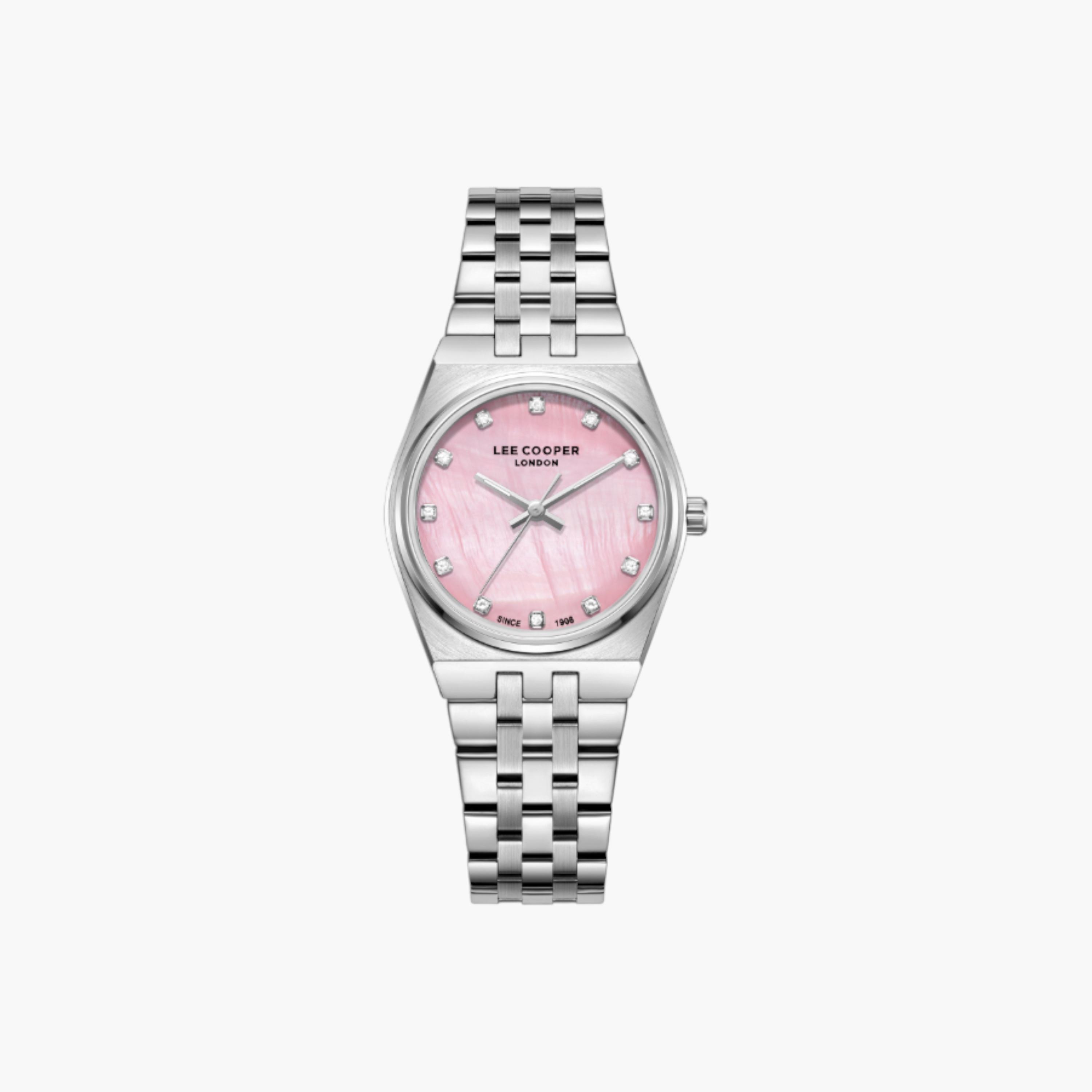 لي كوبر ساعة نسائية معدنية فضية-women-watchesandjewellery-watches-image-1