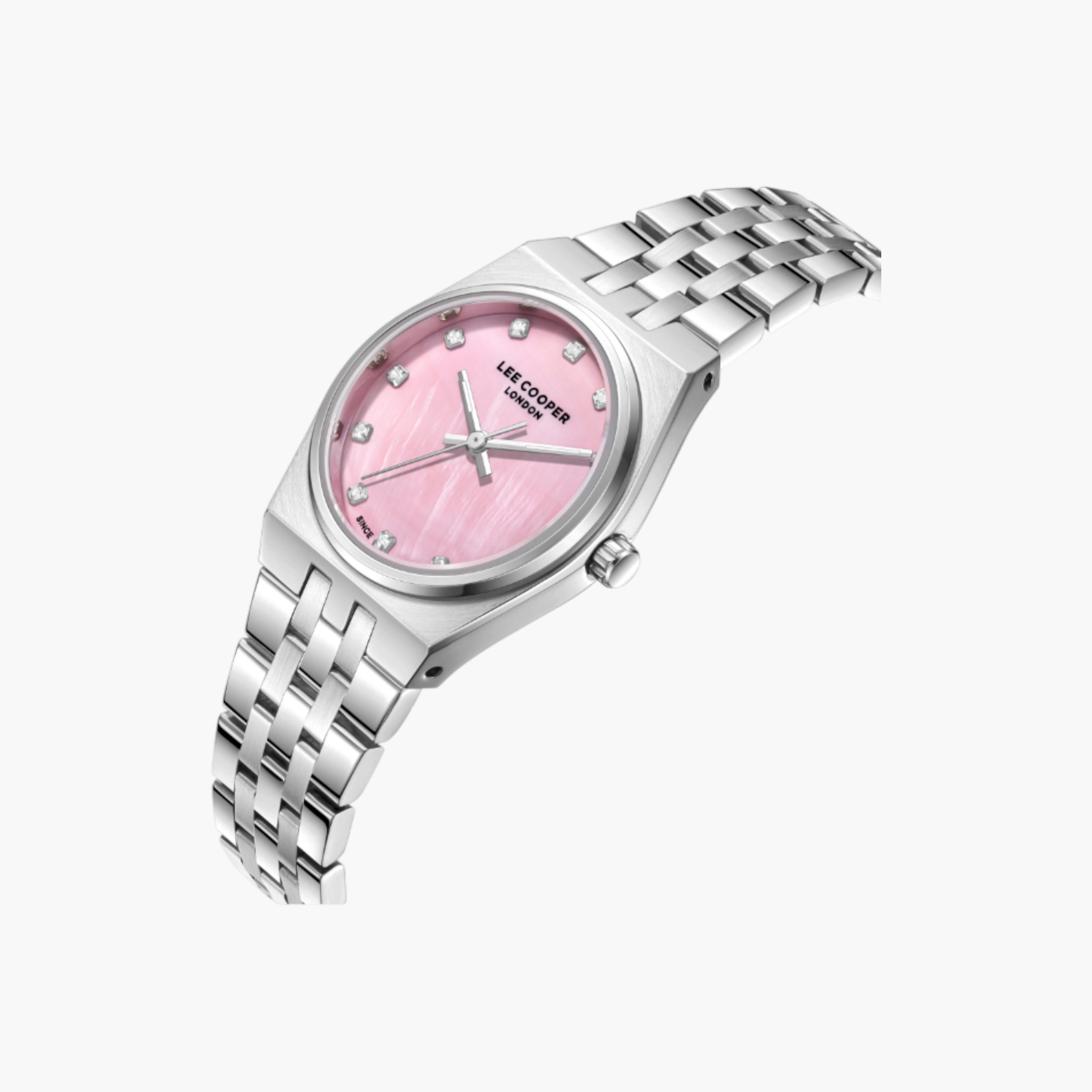 لي كوبر ساعة نسائية معدنية فضية-women-watchesandjewellery-watches-image-2