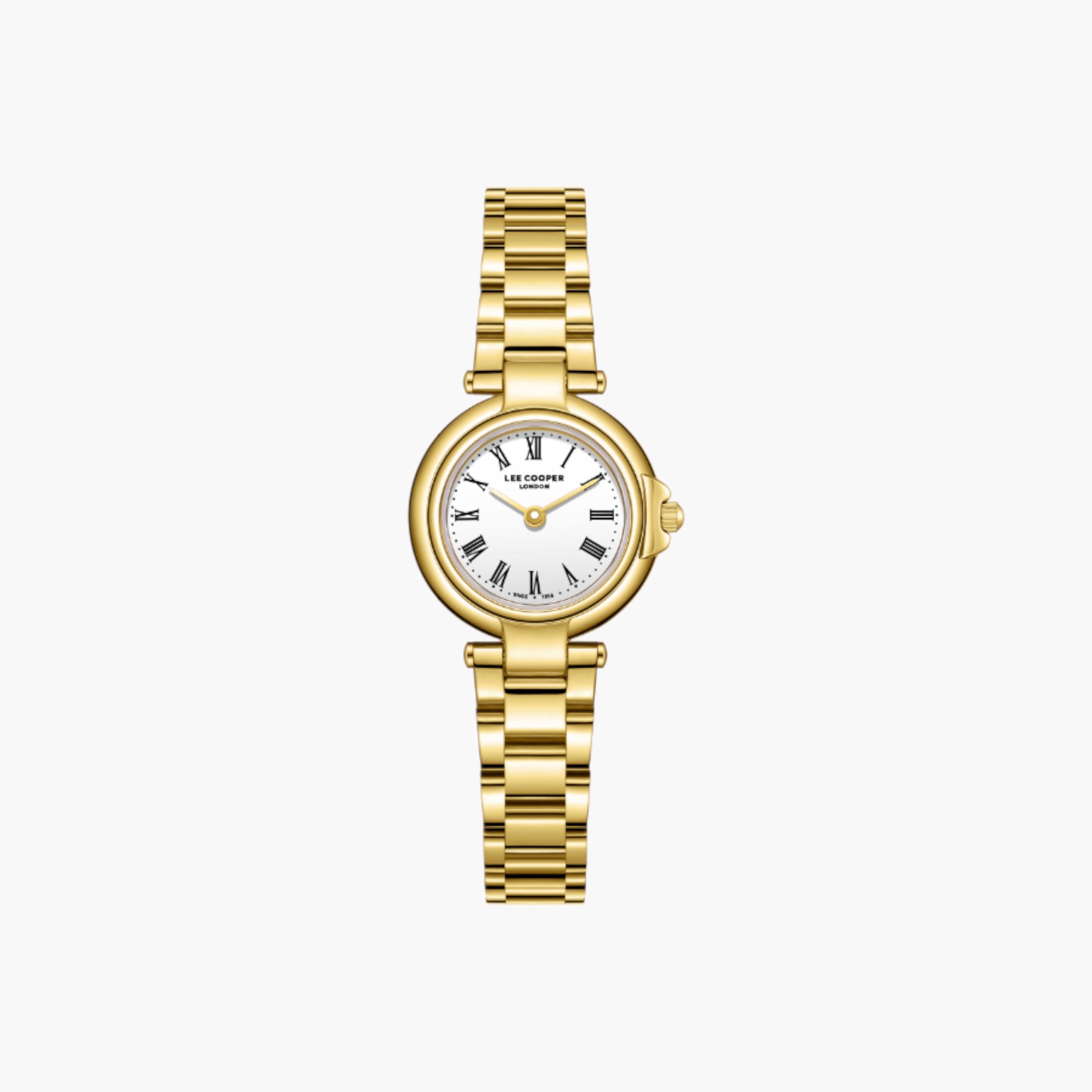 Lee Cooper Gold Tone Women's Analogue Watch-women-watchesandjewellery-watches-image-1