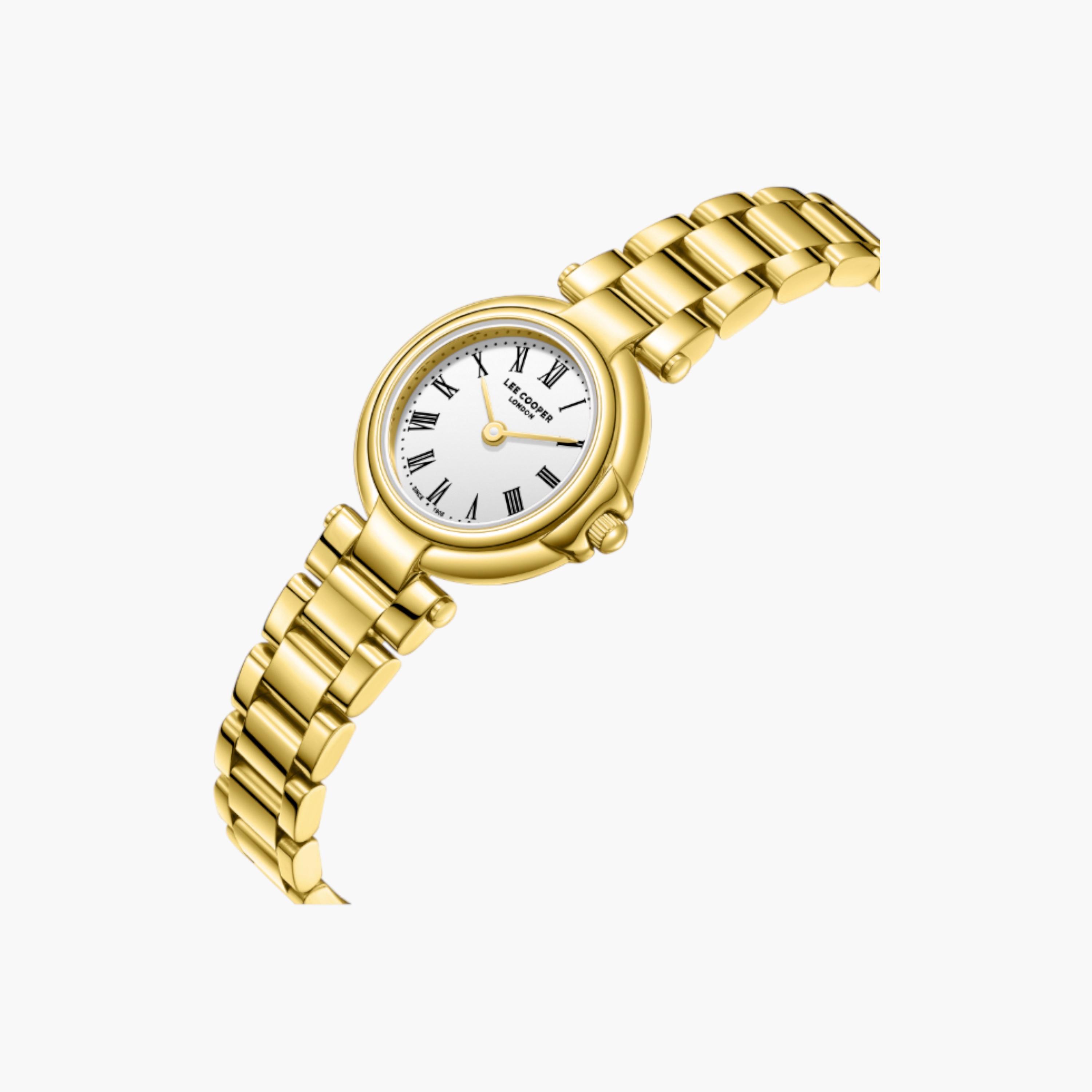 Lee Cooper Gold Tone Women's Analogue Watch-women-watchesandjewellery-watches-image-2