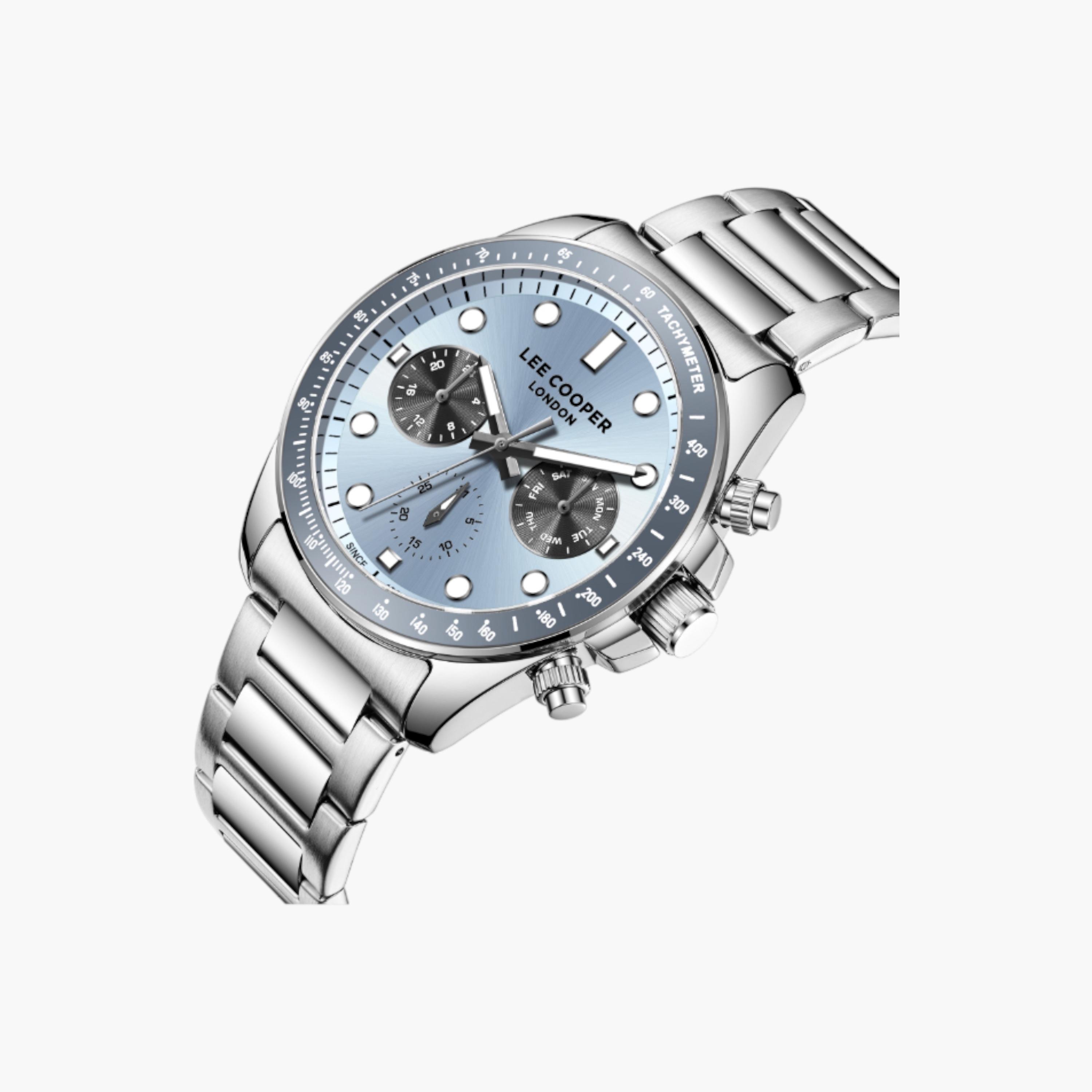 Lee Cooper Chronograph Men's Watch Stainless Steel-men-watchesandjewellery-watches-image-2