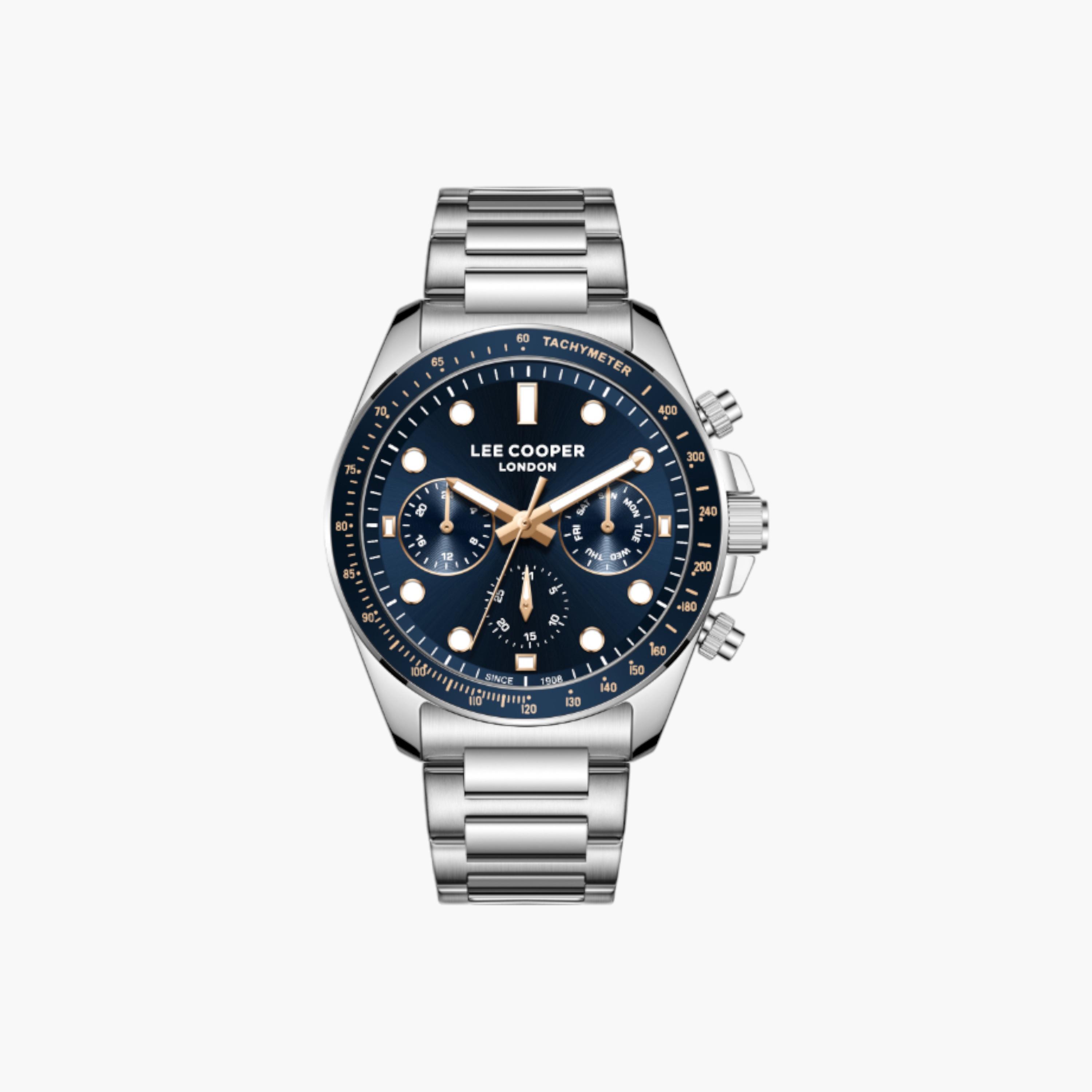Lee Cooper Chronograph Men's Stainless Steel Watch-men-watchesandjewellery-watches-image-1