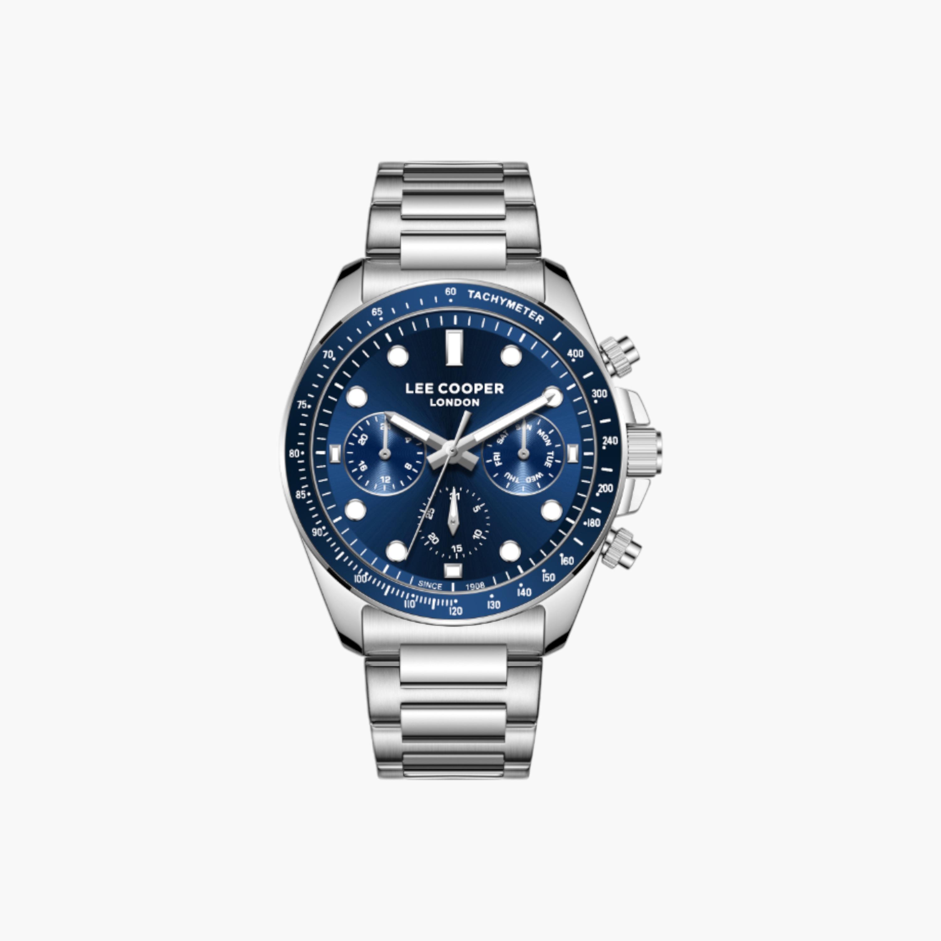 Lee Cooper Men's Chronograph Watch, Stainless Steel-men-watchesandjewellery-watches-image-1