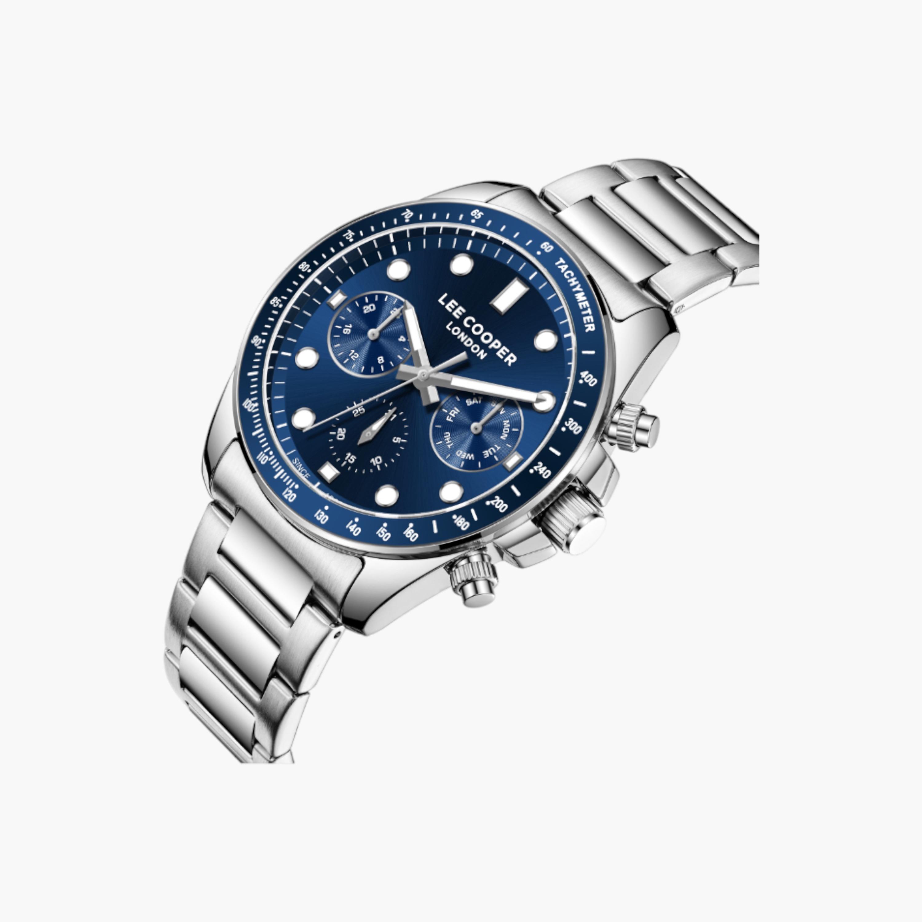 Lee Cooper Men's Chronograph Watch, Stainless Steel-men-watchesandjewellery-watches-image-2