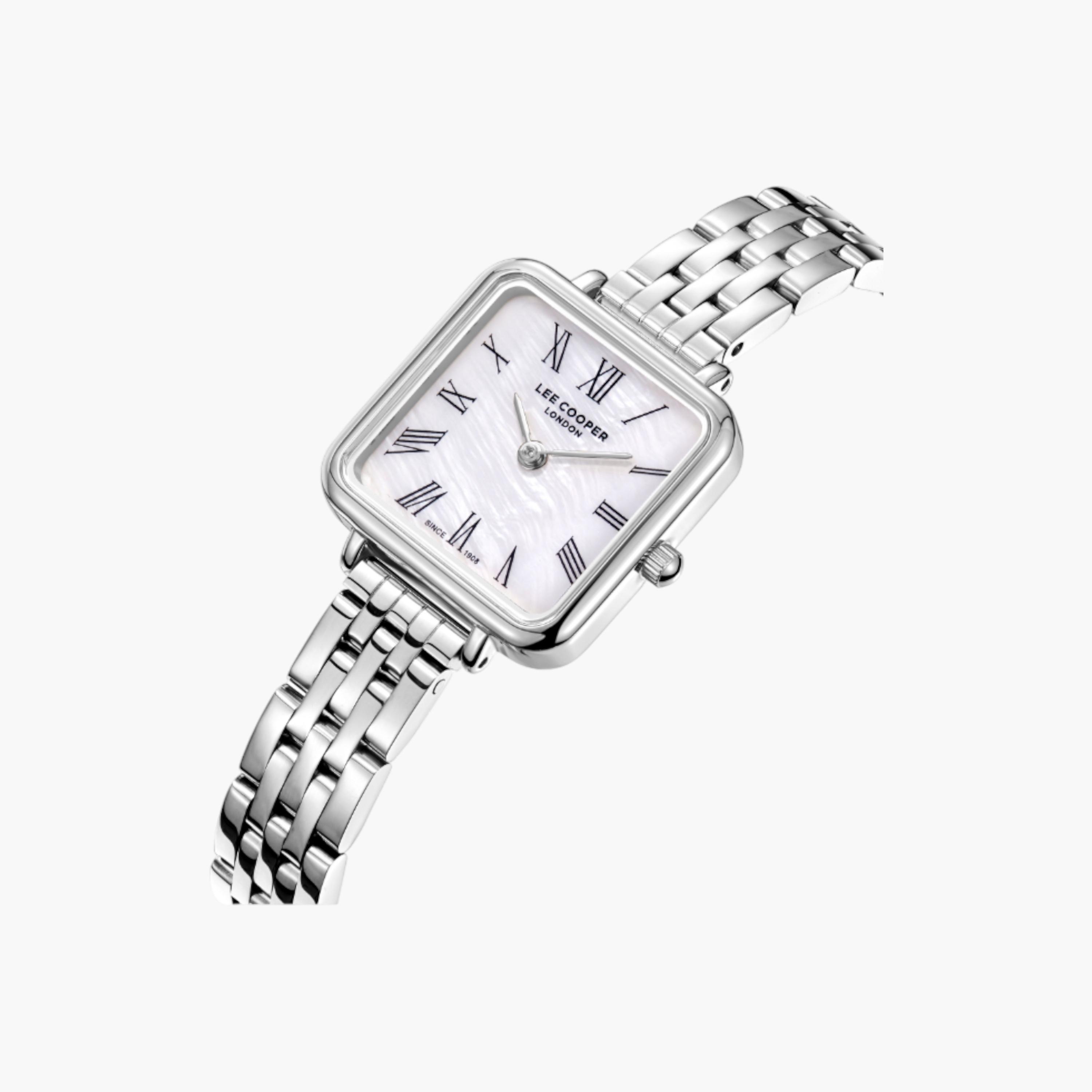 Lee Cooper Silver Square Women's Watch-women-watchesandjewellery-watches-image-2