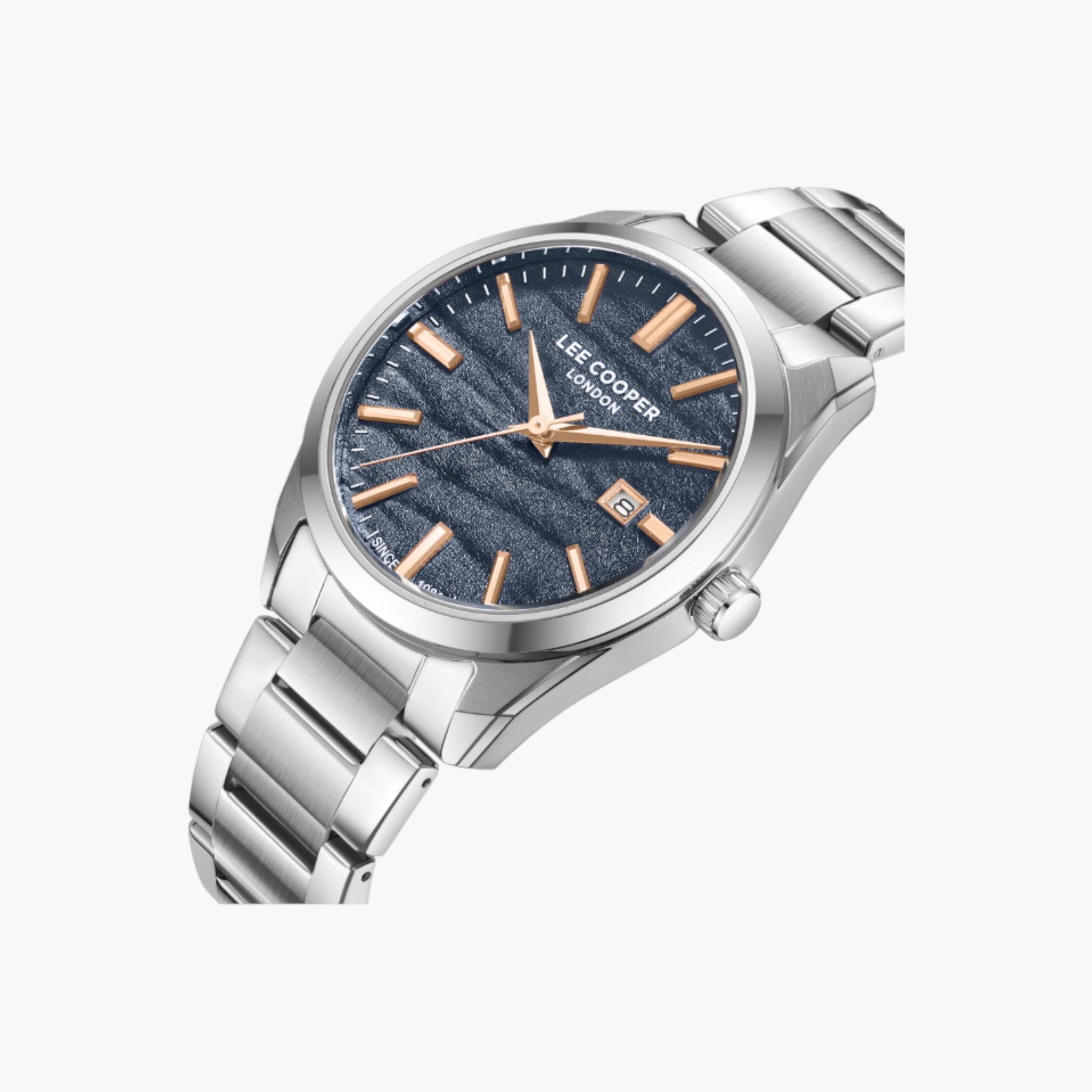 لي كوبر ساعة رجالية أنالوج، سوار معدني-men-watchesandjewellery-watches-image-5