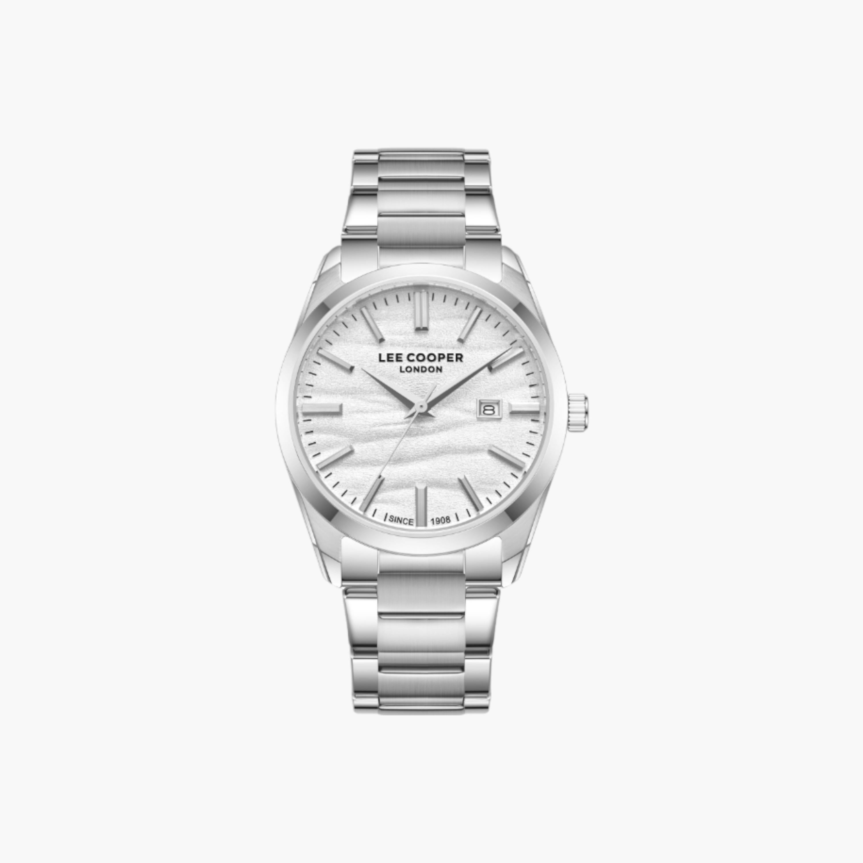 Lee Cooper Silver Metal Men's Analog Watch-men-watchesandjewellery-watches-image-1