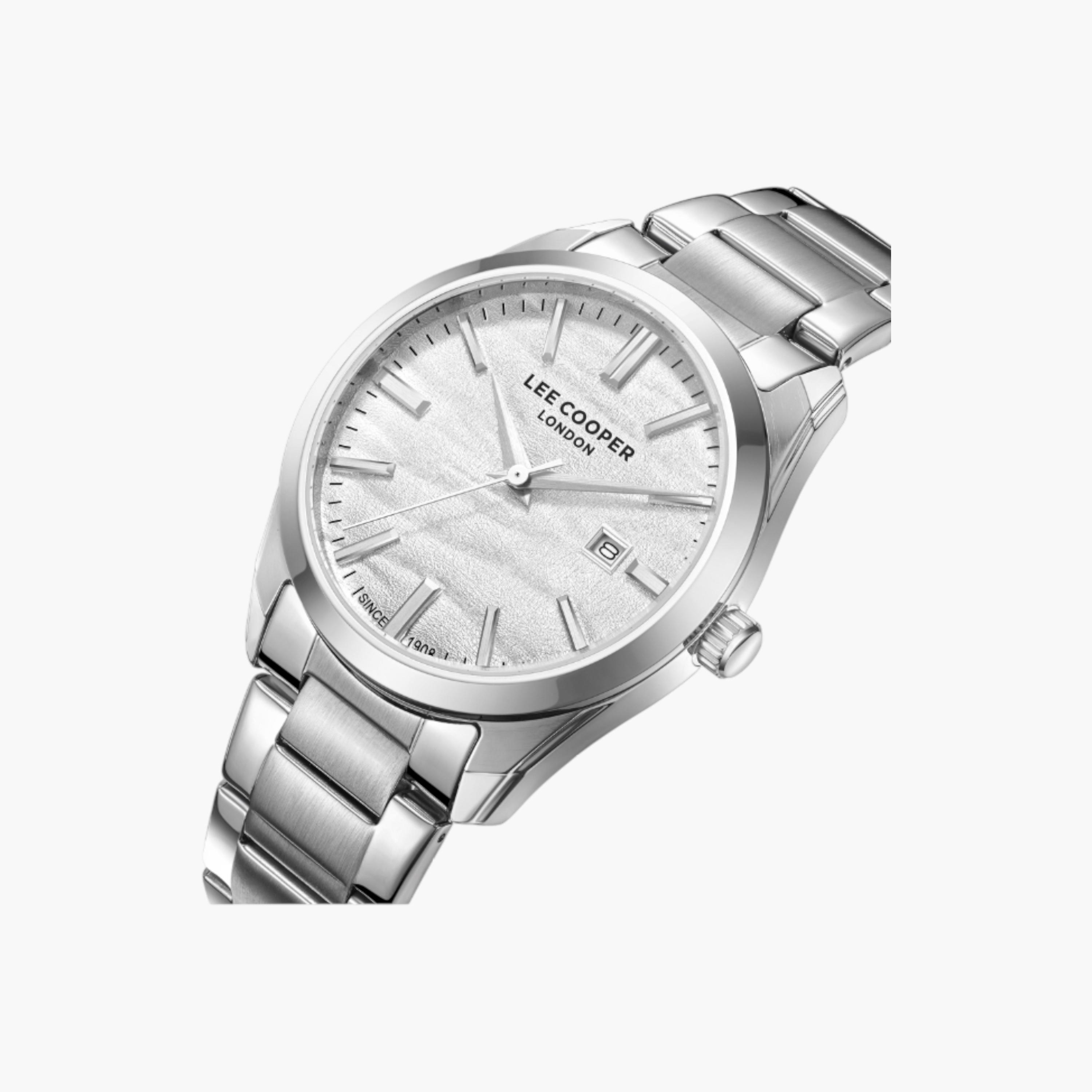 Lee Cooper Silver Metal Men's Analog Watch-men-watchesandjewellery-watches-image-5