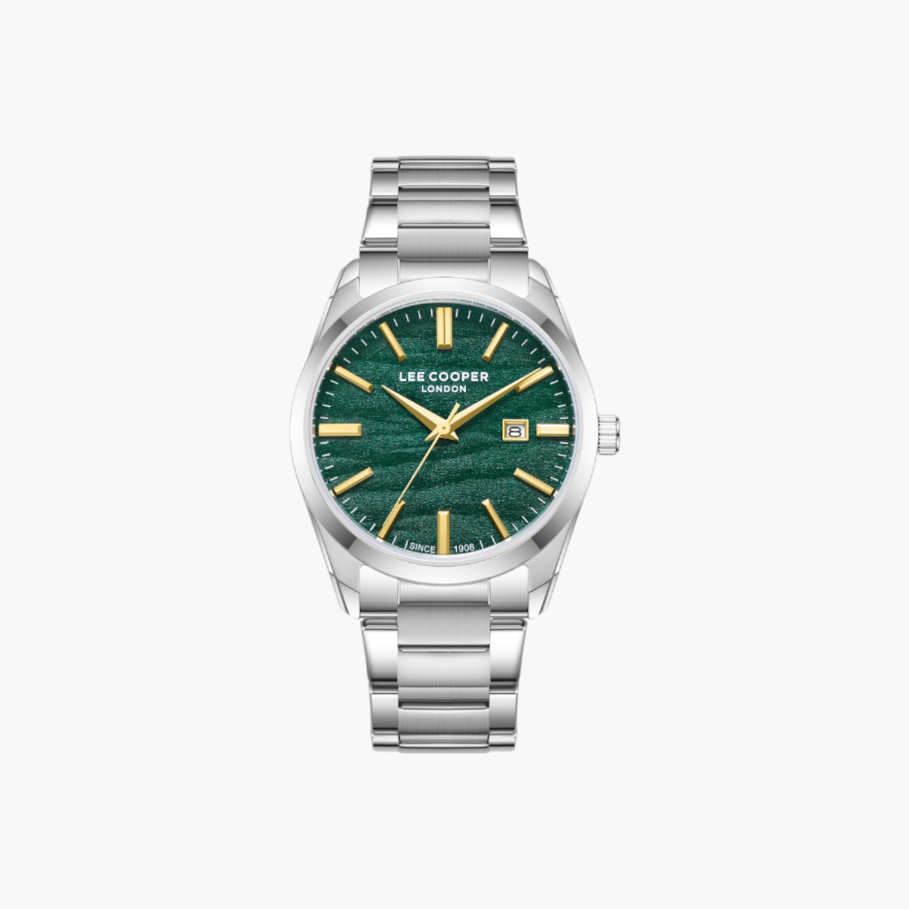 لي كوبر ساعة يد رجالية معدنية فضية أنالوج-men-watchesandjewellery-watches-image-1