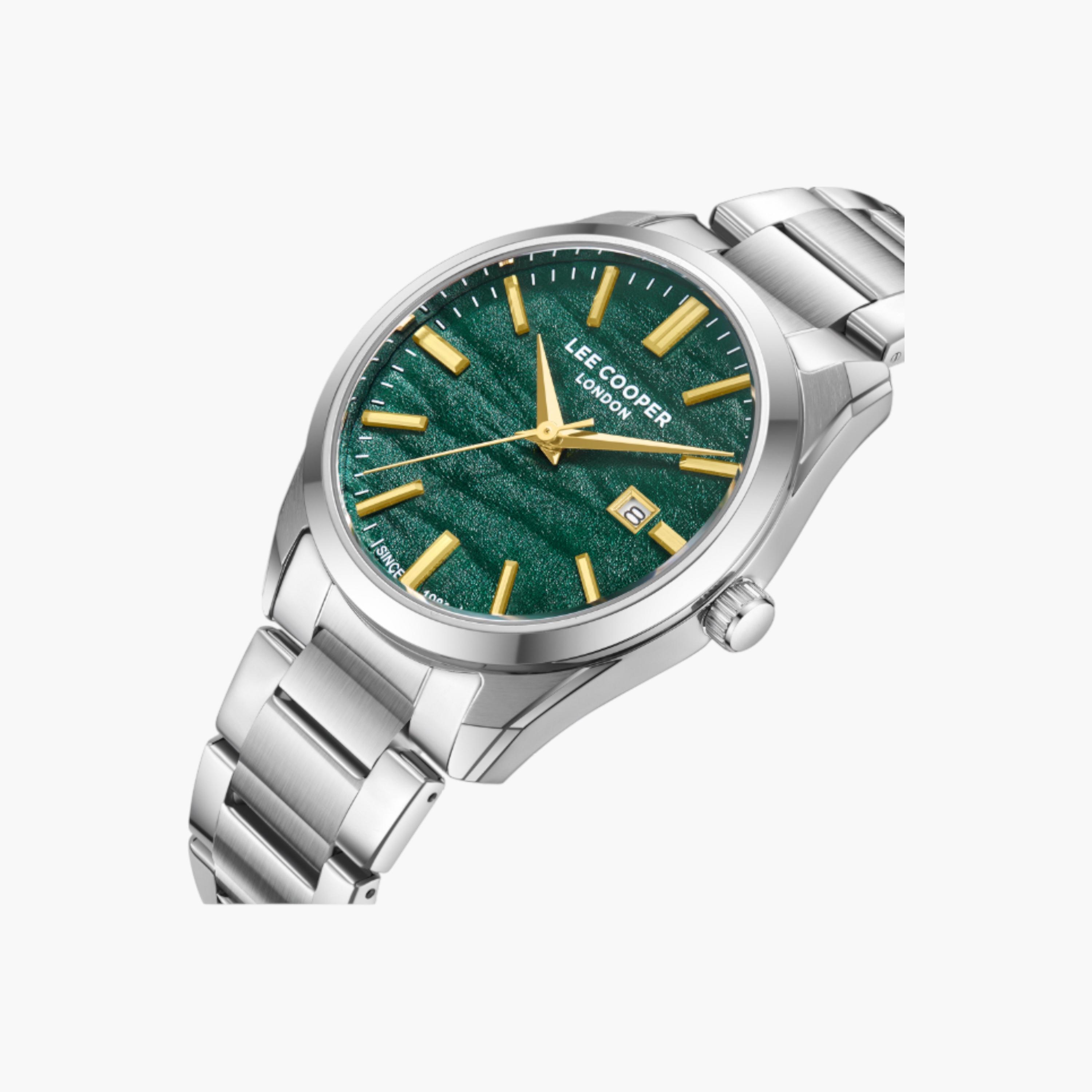 لي كوبر ساعة يد رجالية معدنية فضية أنالوج-men-watchesandjewellery-watches-image-5
