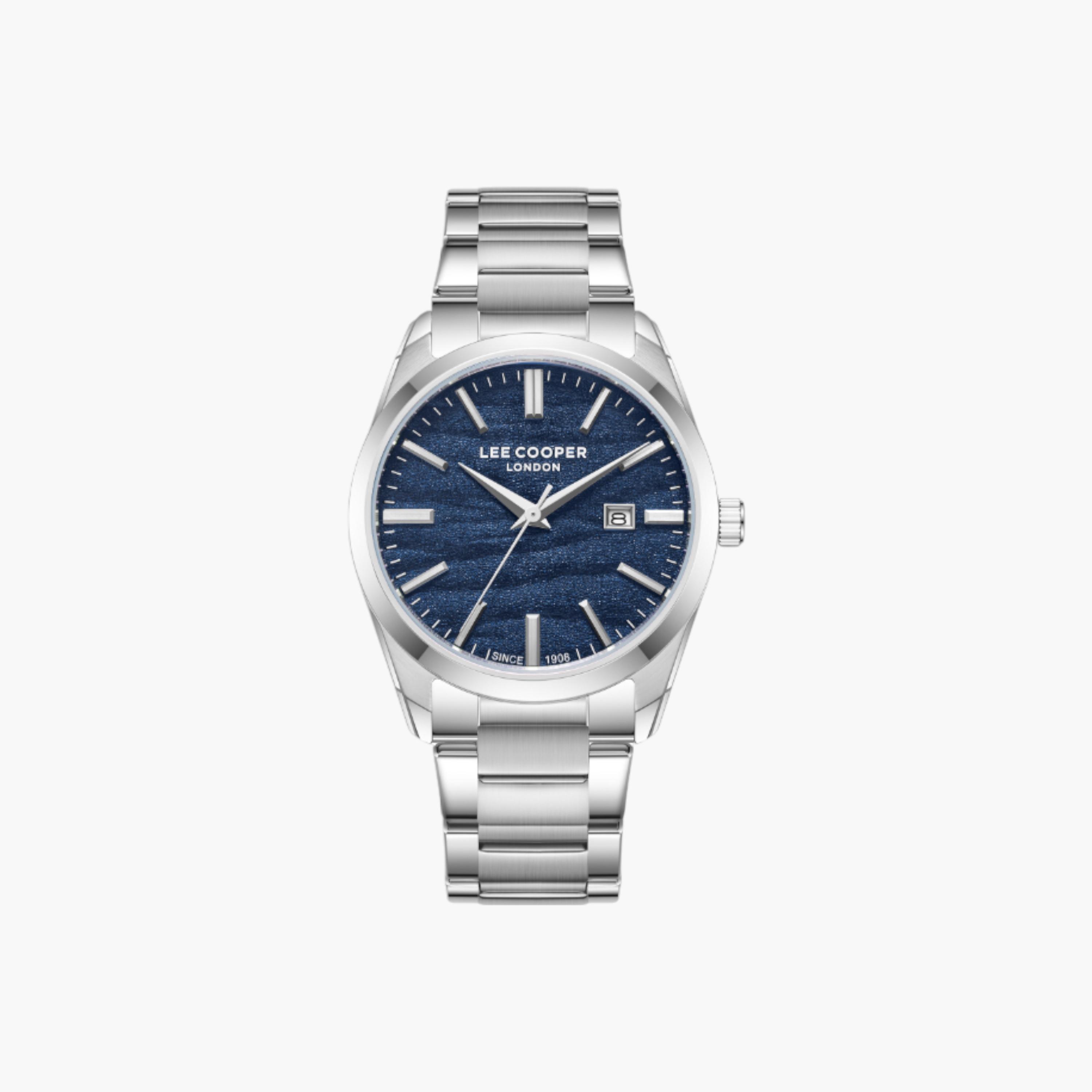 لي كوبر ساعة رجالية أنالوج، سوار معدني-men-watchesandjewellery-watches-image-1