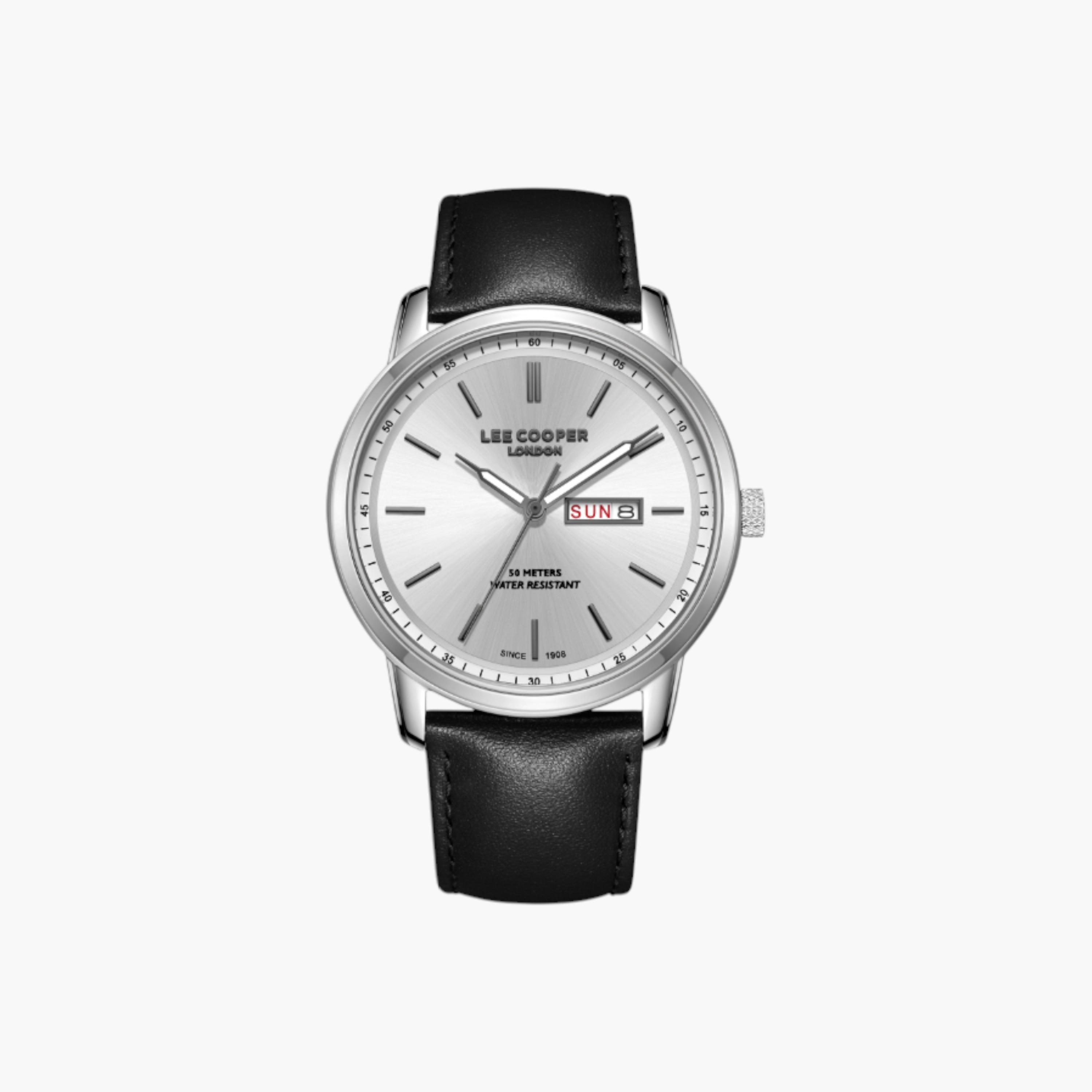 Lee Cooper Classic Men's Leather Strap Watch-men-watchesandjewellery-watches-image-1