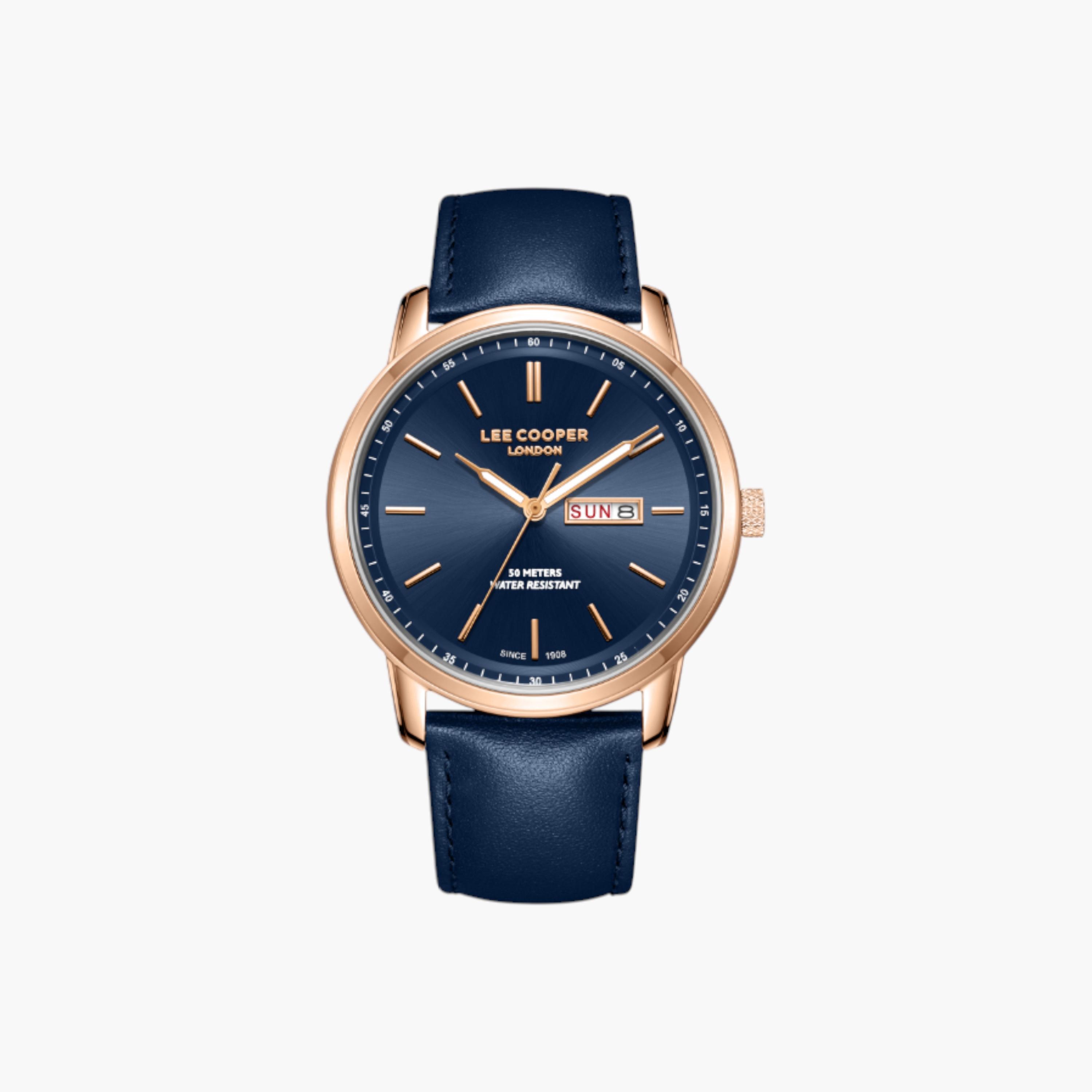 Lee Cooper Men's Analog Watch, Leather Strap-men-watchesandjewellery-watches-image-1