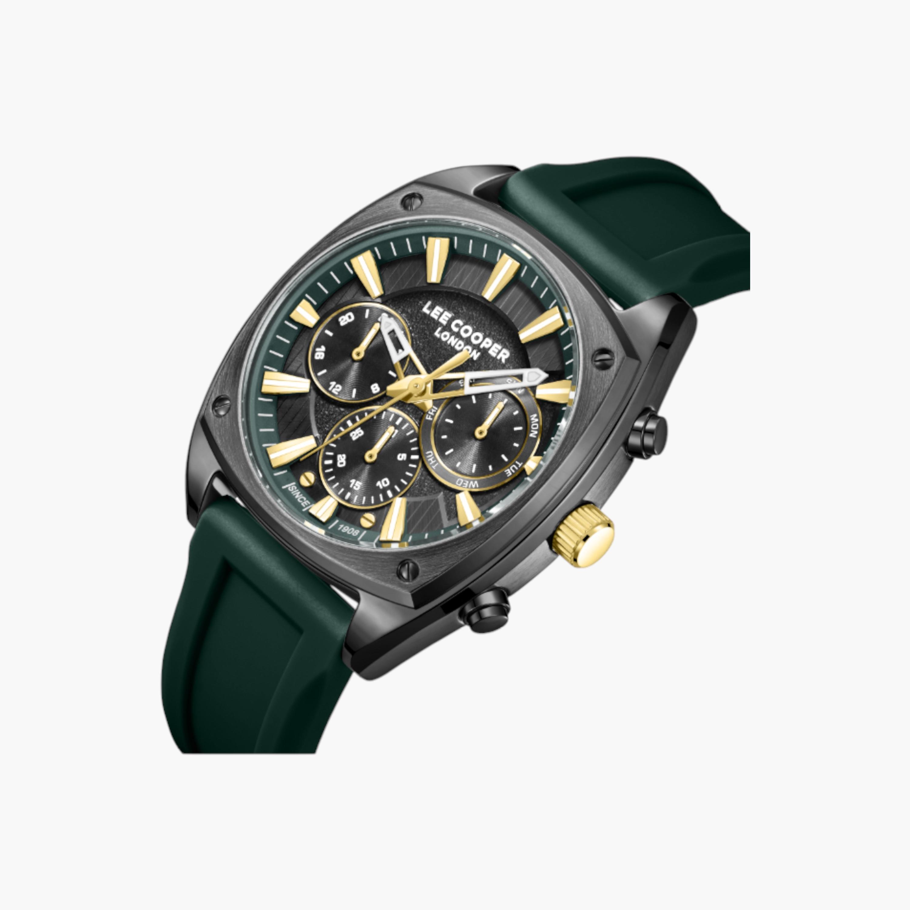 Lee Cooper Chronograph Men's Watch Silicone Strap-men-watchesandjewellery-watches-image-2