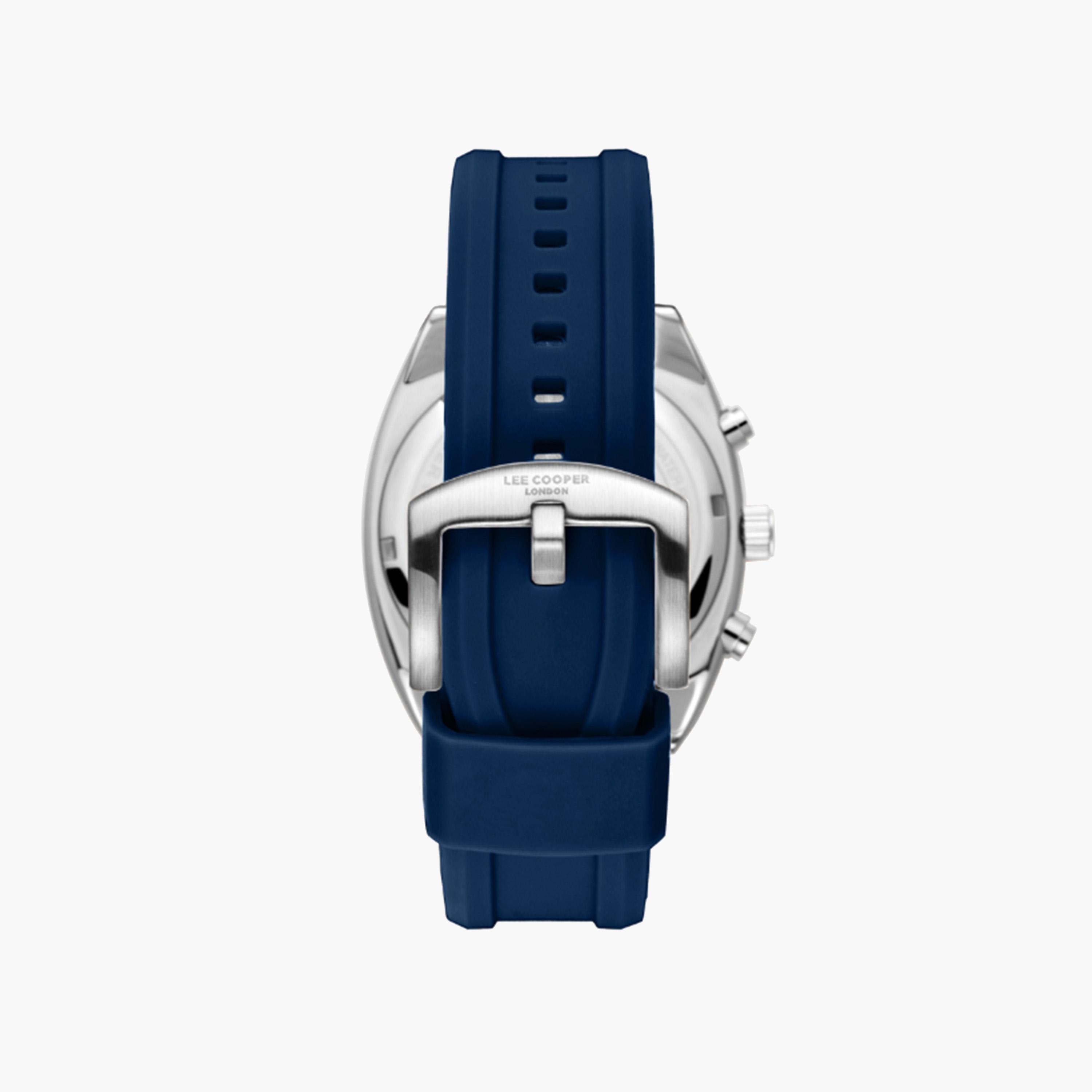 Lee Cooper Blue Silicone Strap Men's Watch-men-watchesandjewellery-watches-image-4