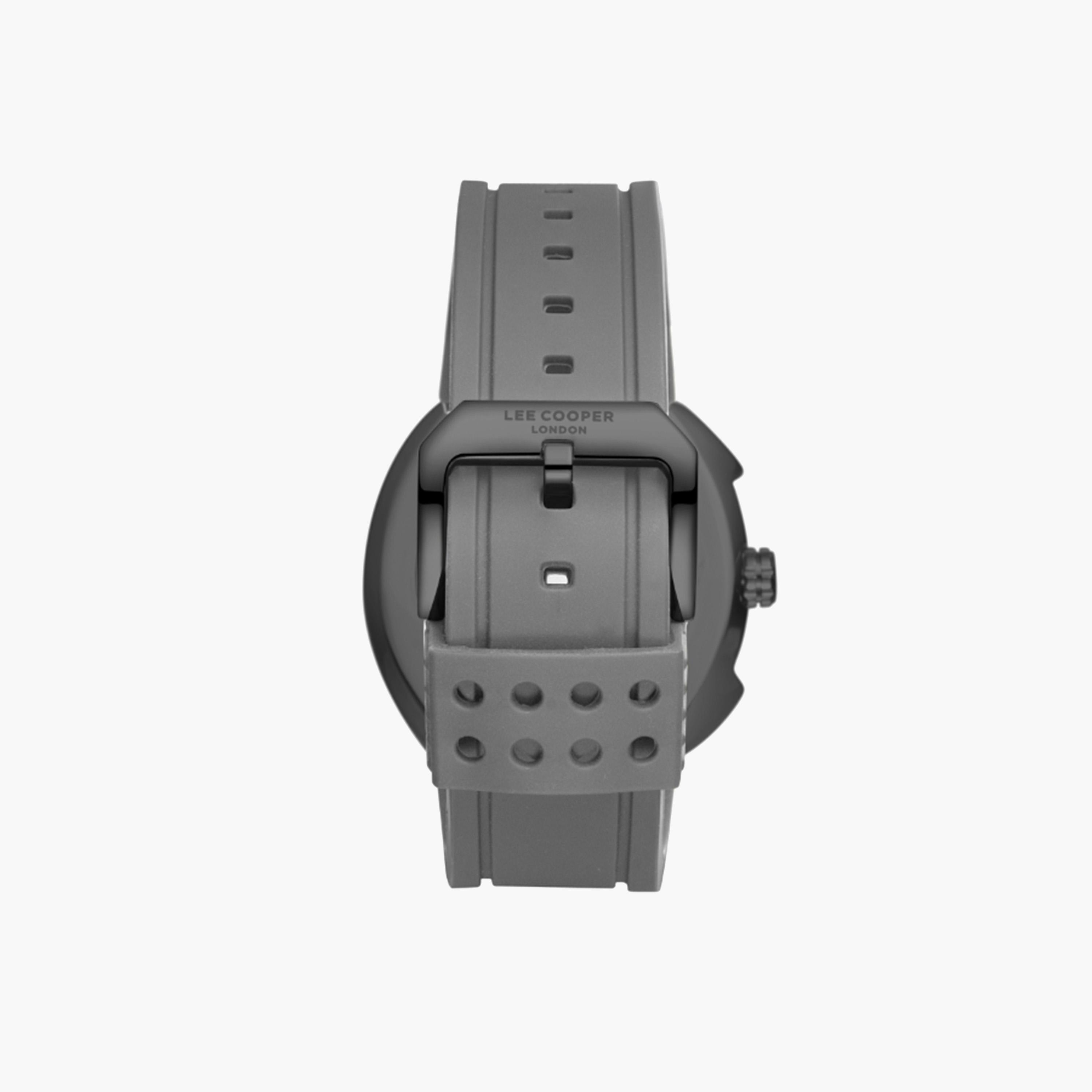 Lee Cooper Grey Silicone Strap Analog Watch-men-watchesandjewellery-watches-image-4