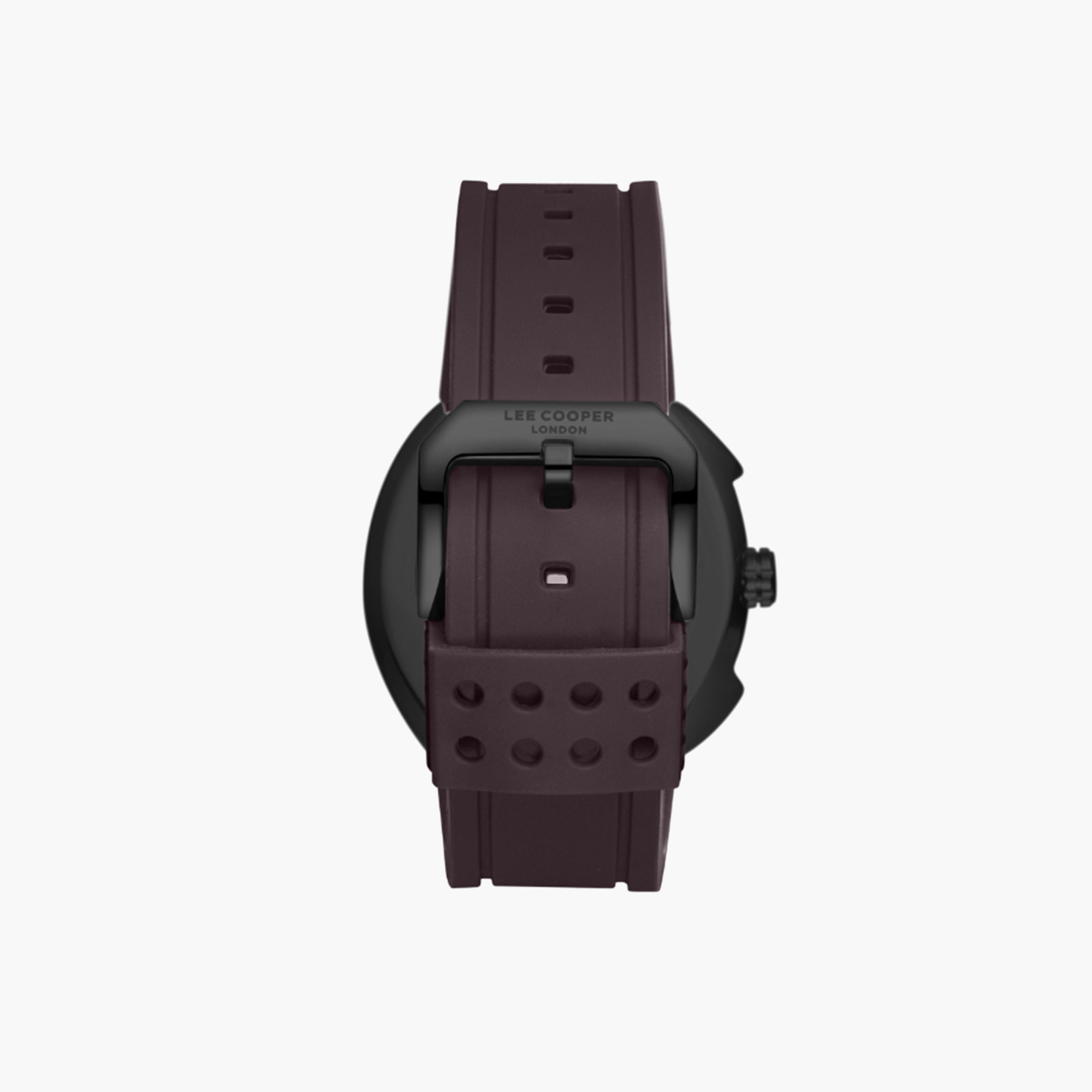 Lee Cooper Silicone Strap Watch, Analog Display, Water Resistant-men-watchesandjewellery-watches-image-4