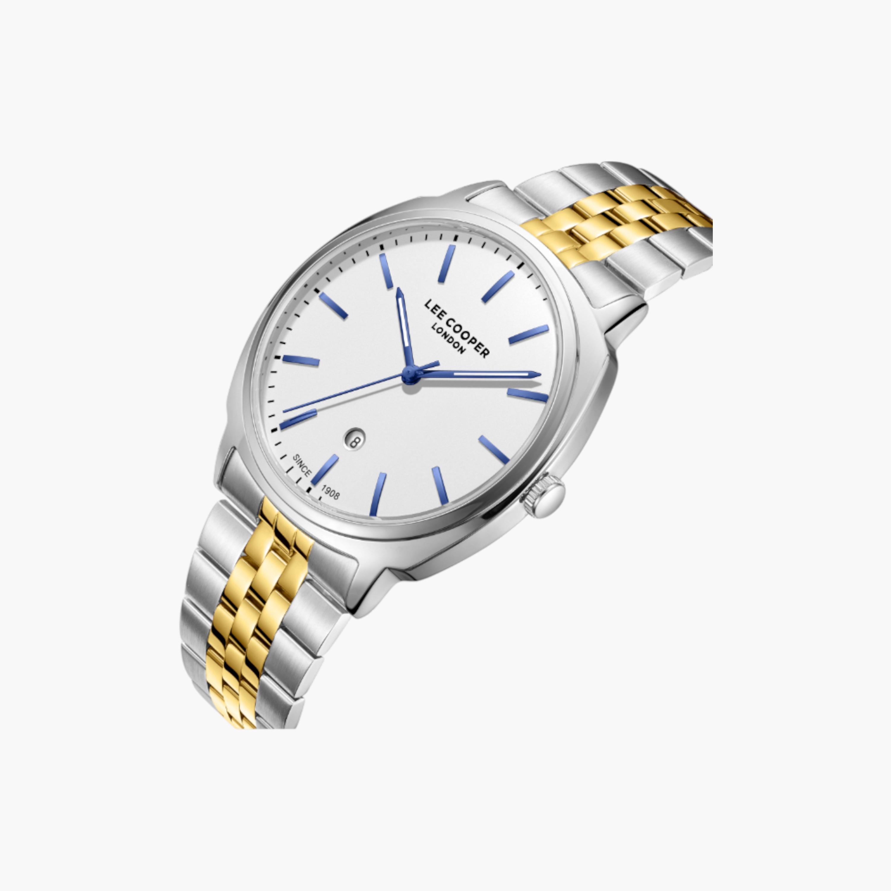 لي كوبر ساعة يد رجالية تناظرية بسوار معدني-men-watchesandjewellery-watches-image-2