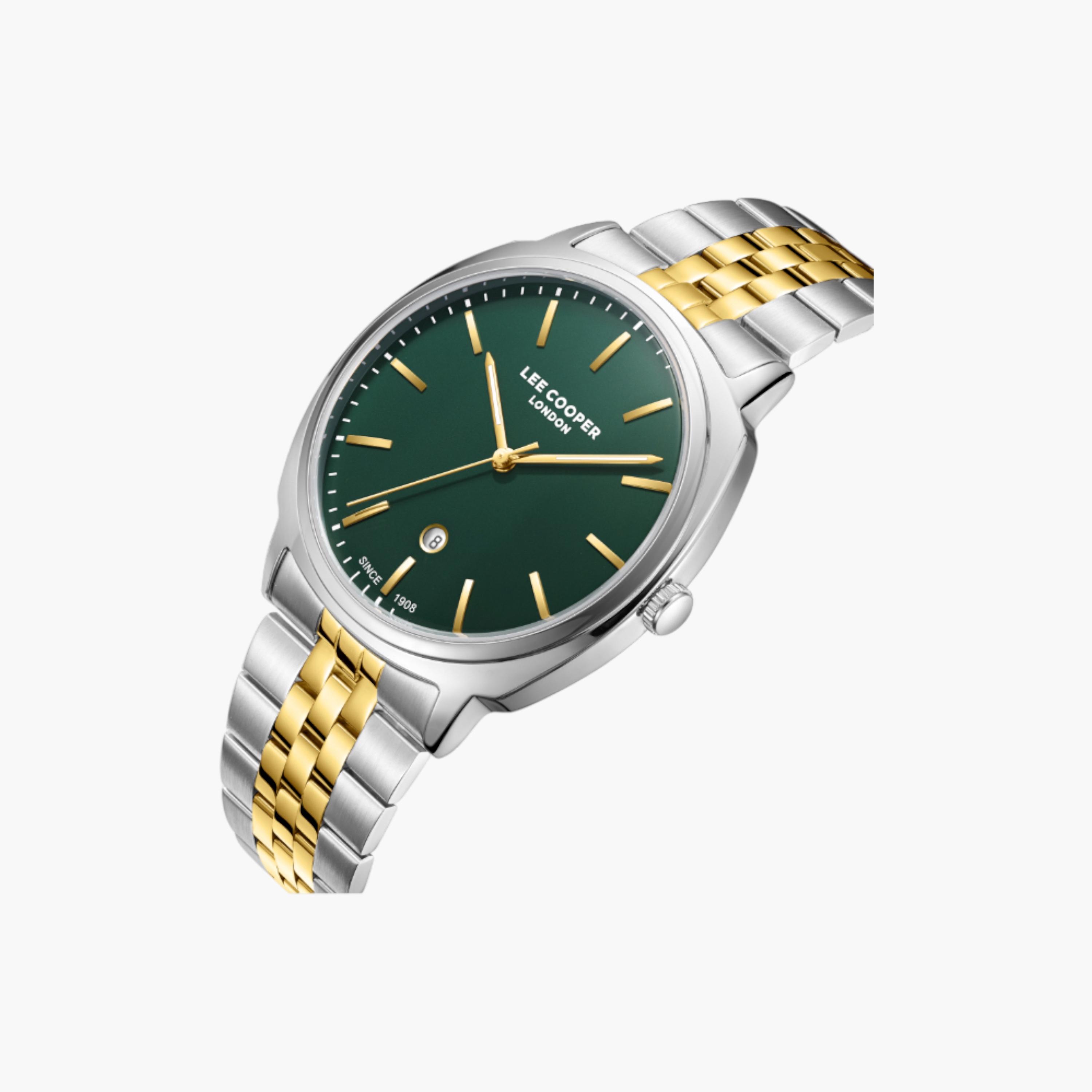 لي كوبر ساعة يد رجالية تناظرية، معدن بلونين-men-watchesandjewellery-watches-image-2