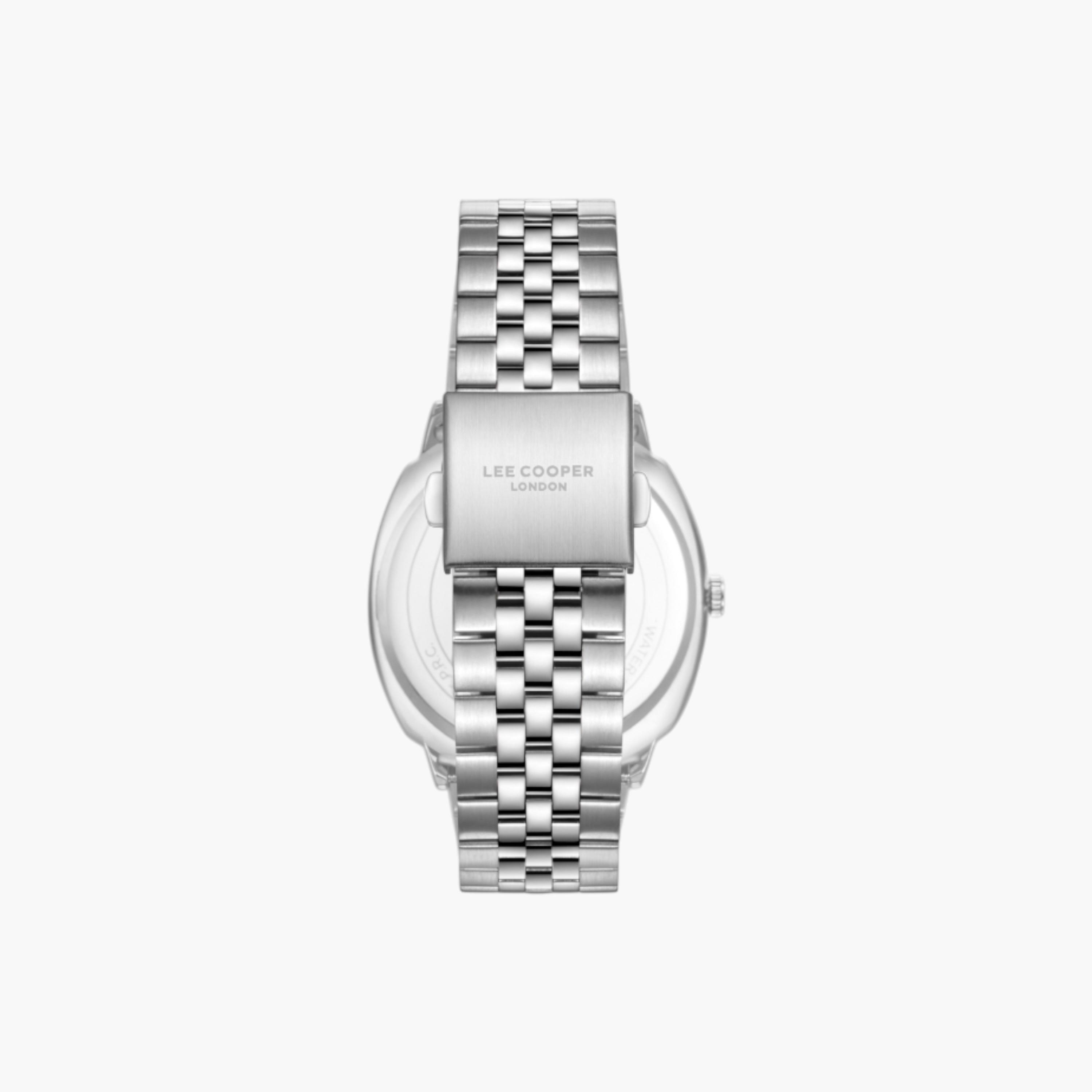 Lee Cooper Silver Stainless Steel Men's Watch-men-watchesandjewellery-watches-image-4