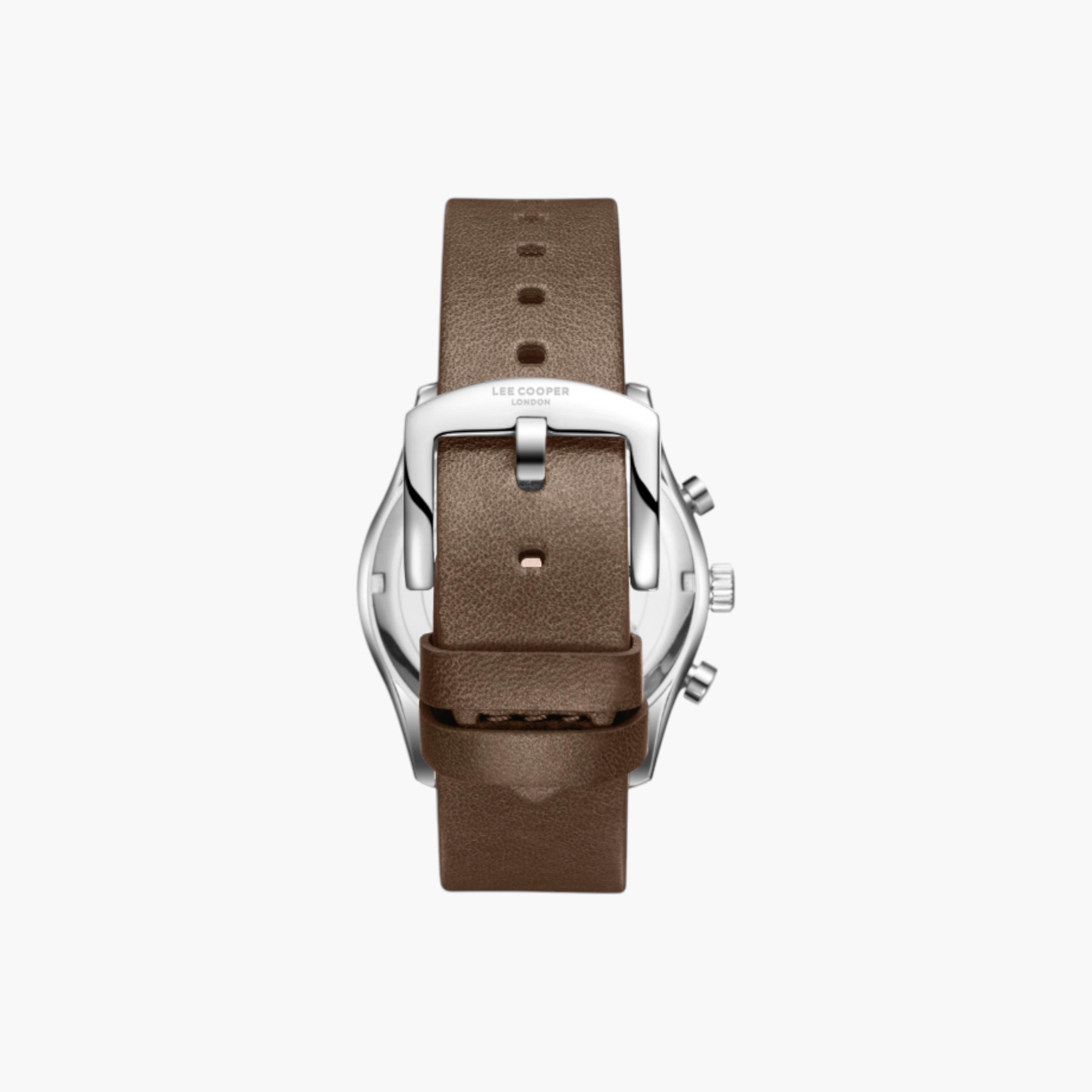 Lee Cooper Men's Multi-Function Watch, Leather Strap-men-watchesandjewellery-watches-image-4