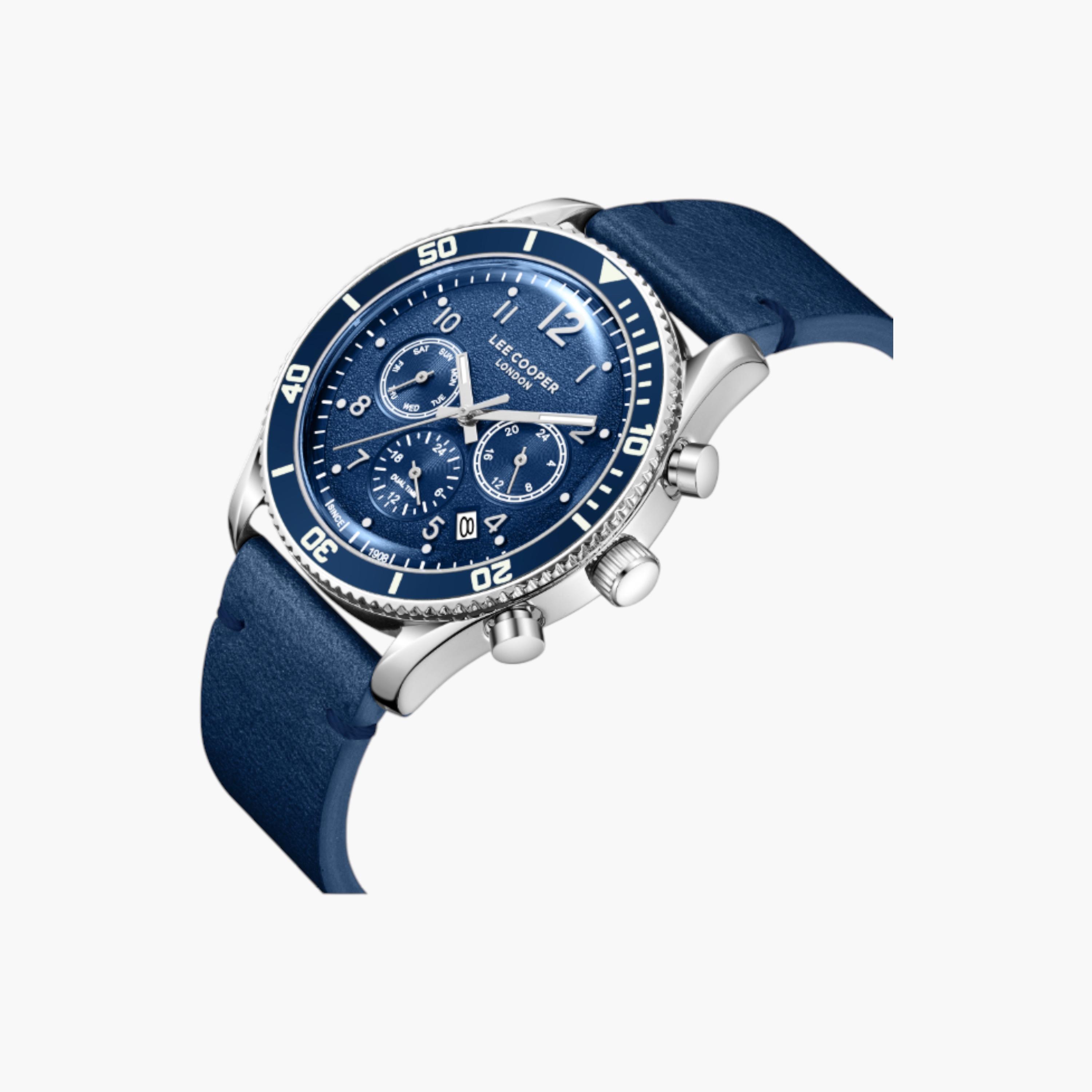 Lee Cooper Blue Multifunction Men's Watch-men-watchesandjewellery-watches-image-2