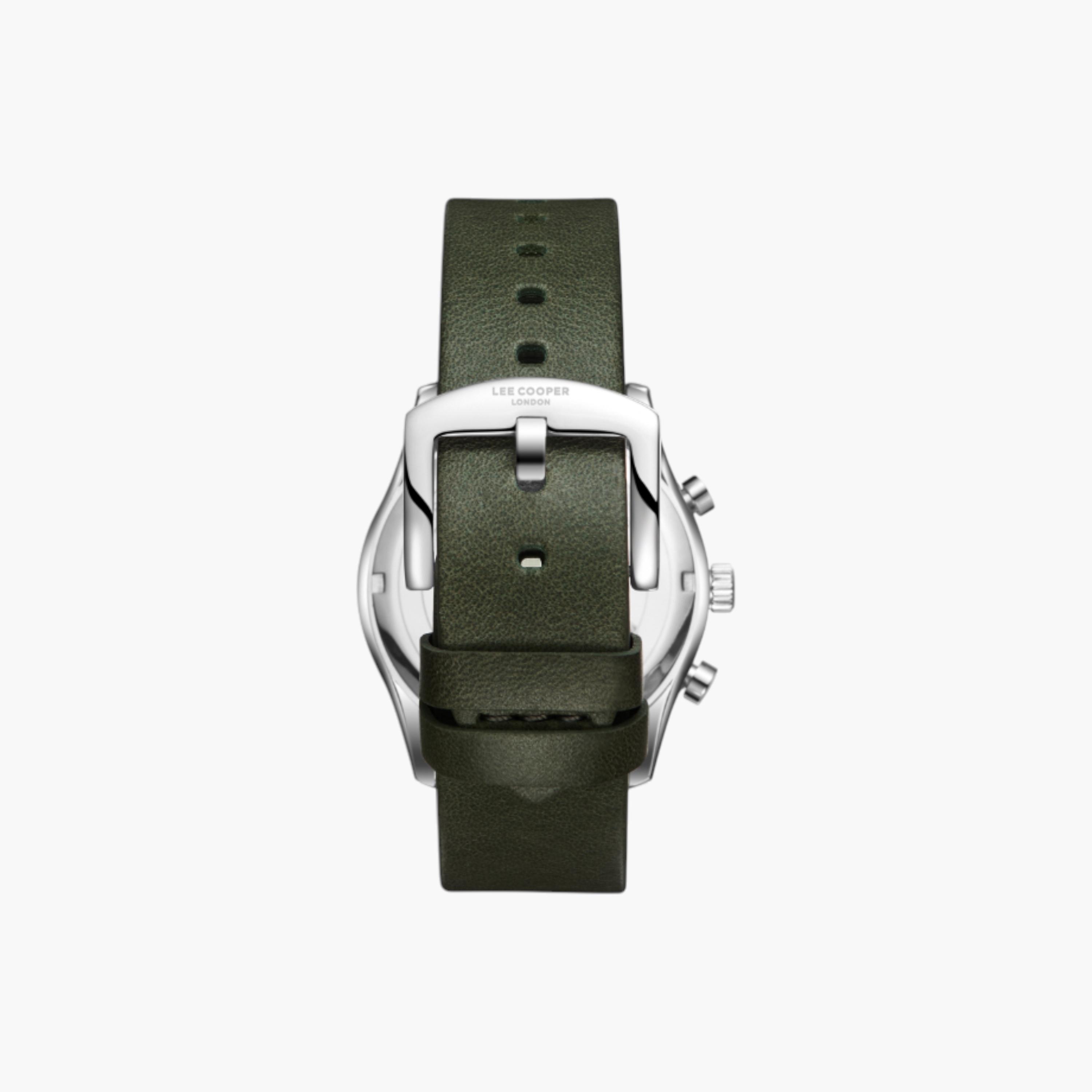 Lee Cooper Green Multifunction Men's Leather Watch-men-watchesandjewellery-watches-image-4