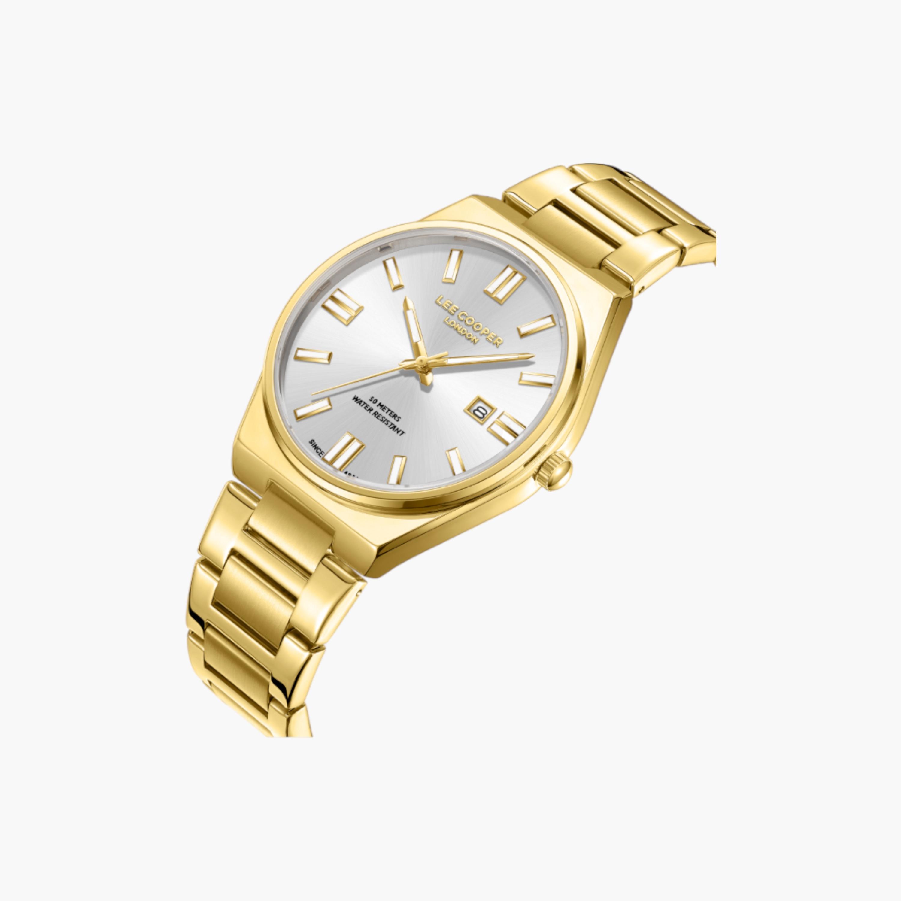 Lee Cooper Gold Tone Men's Analog Watch-men-watchesandjewellery-watches-image-2