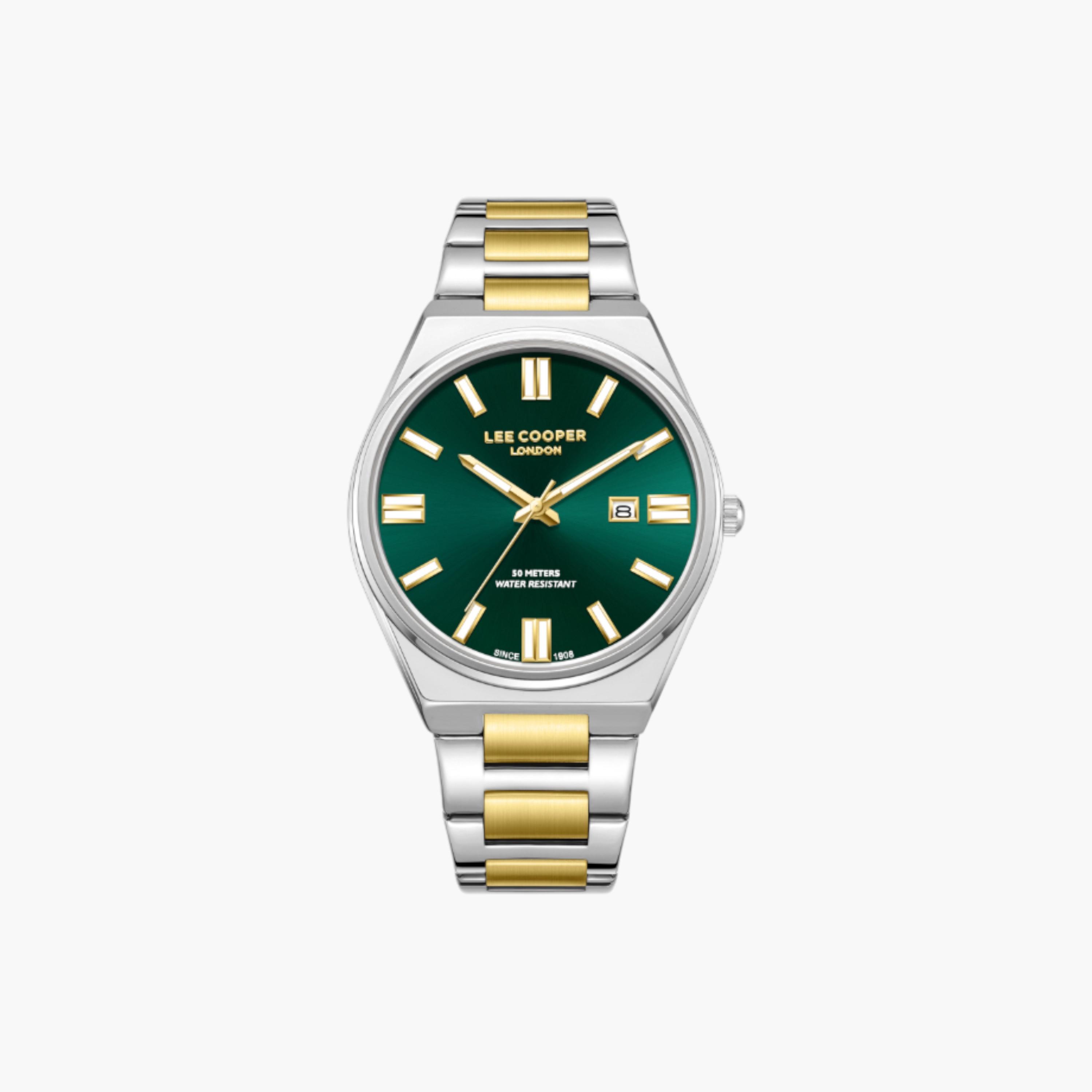 لي كوبر ساعة رجالية أنالوج بلونين-men-watchesandjewellery-watches-image-1