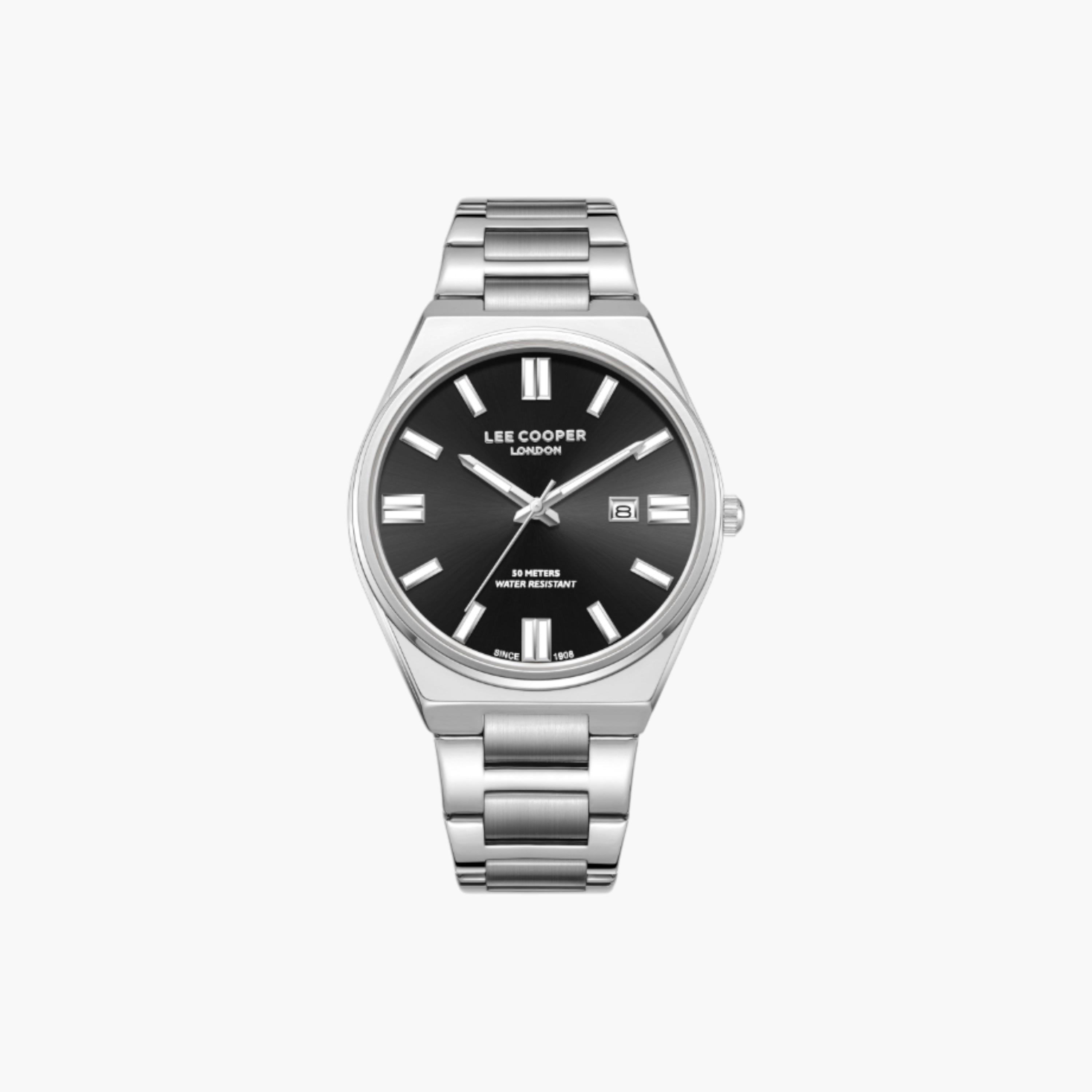 Lee Cooper Silver Men's Analog Watch-men-watchesandjewellery-watches-image-1