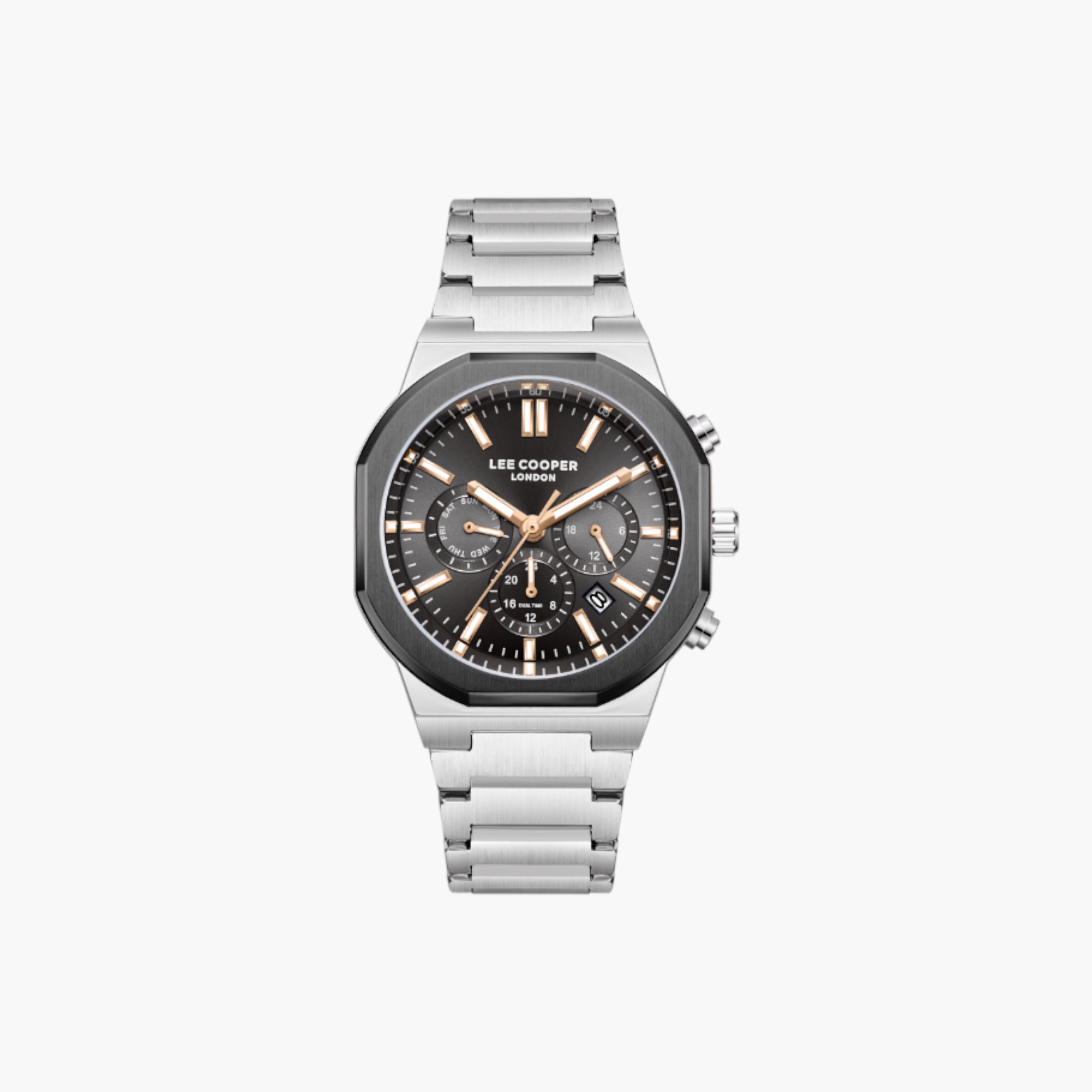 لي كوبر ساعة كرونوغراف رجالية من الفولاذ المقاوم للصدأ-men-watchesandjewellery-watches-image-1