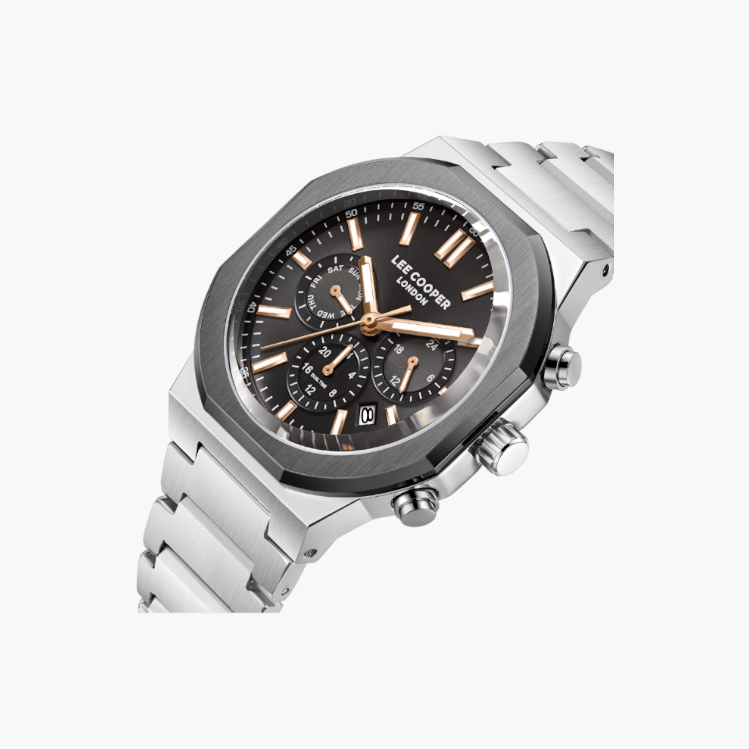 لي كوبر ساعة كرونوغراف رجالية من الفولاذ المقاوم للصدأ-men-watchesandjewellery-watches-image-5