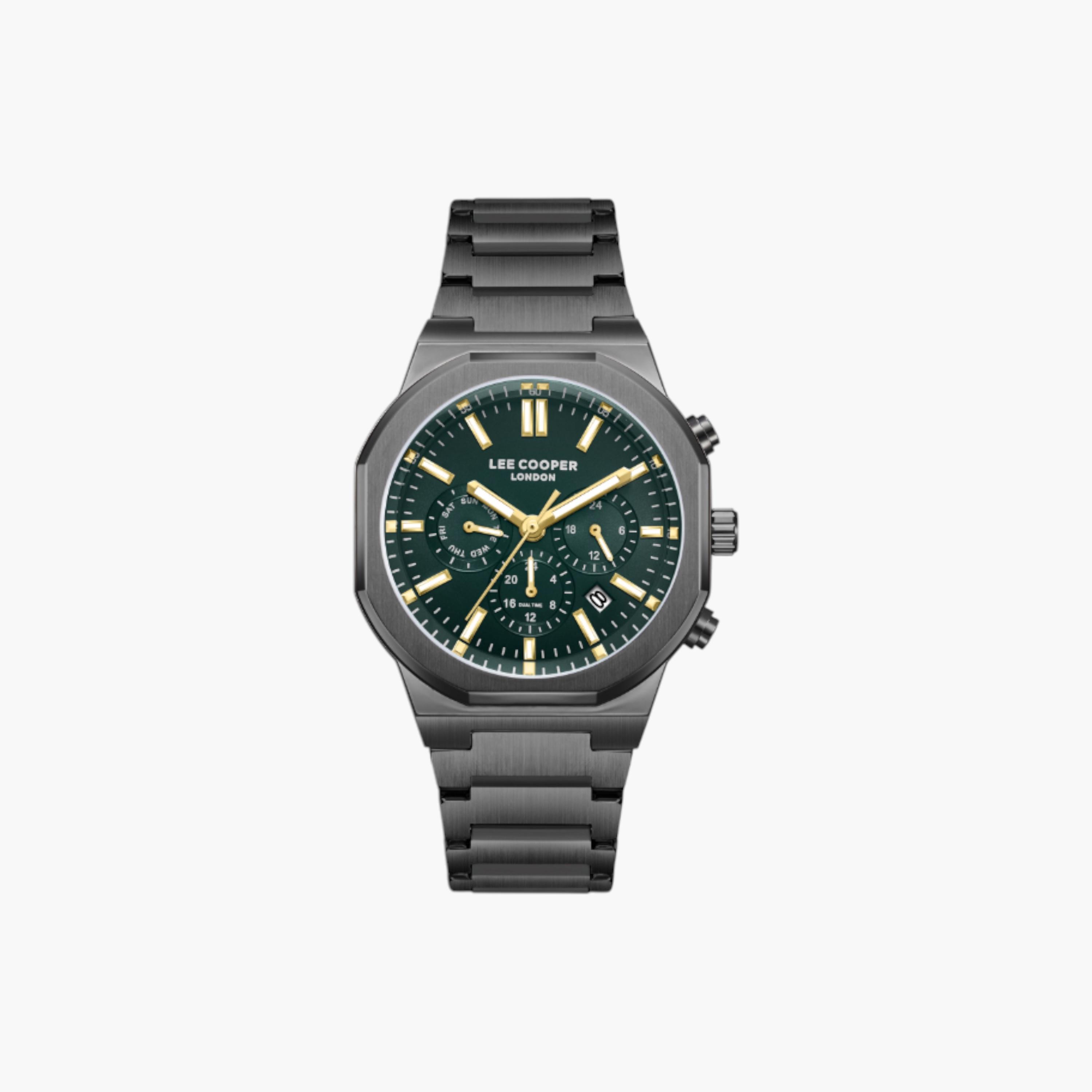Lee Cooper Men's Chronograph Watch, Metal Strap-men-watchesandjewellery-watches-image-1